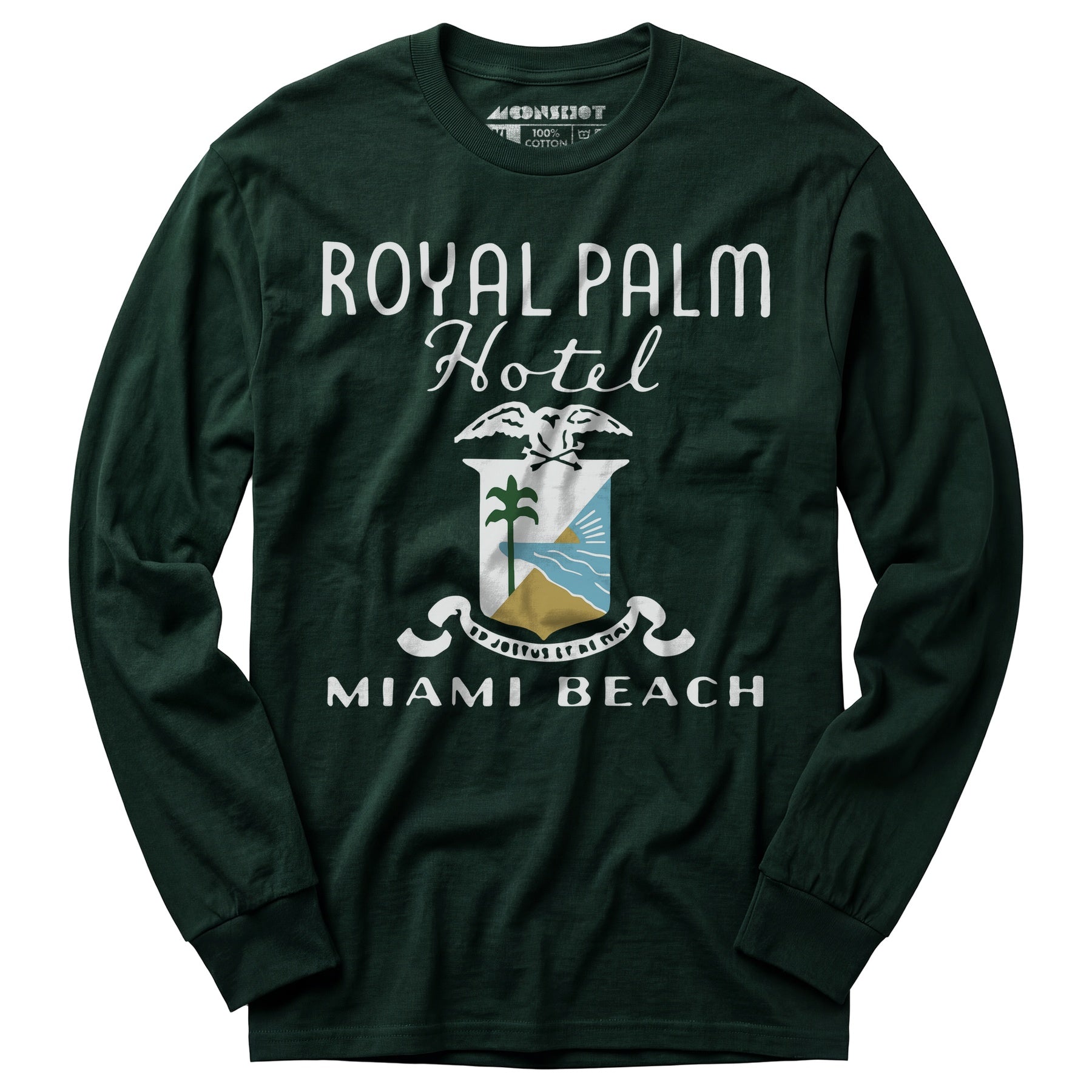 Royal Palm - Miami, FL - Vintage Hotel - Long Sleeve T-Shirt