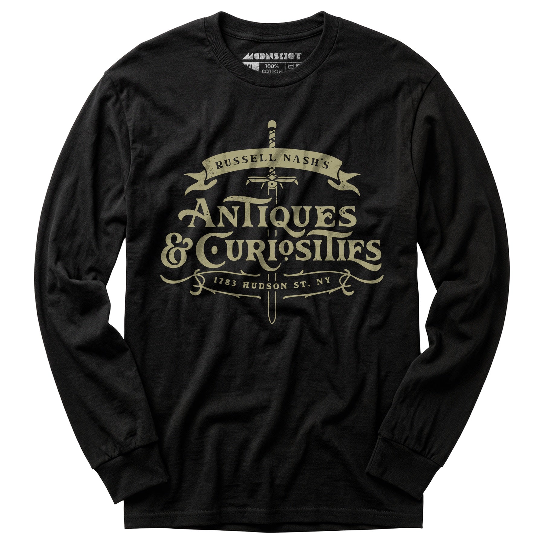 Russell Nash Antiques & Curiosities - Long Sleeve T-Shirt