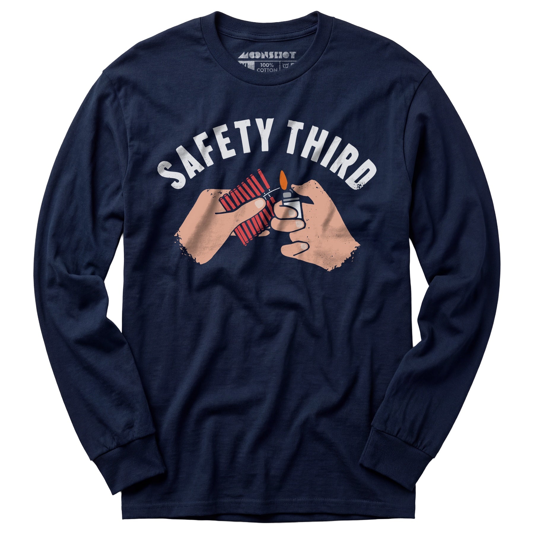Safety Third - Long Sleeve T-Shirt