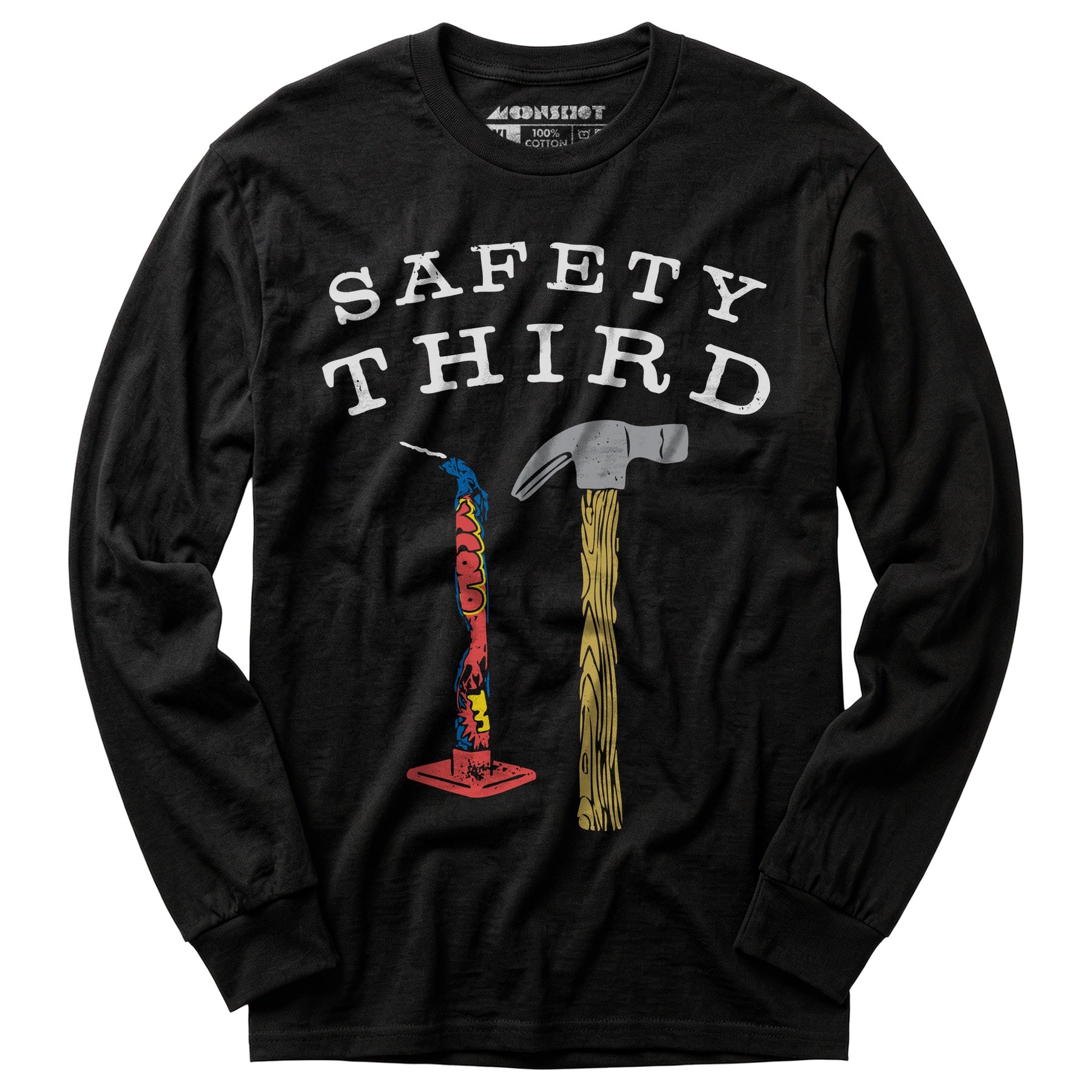 Safety Third v3 - Long Sleeve T-Shirt
