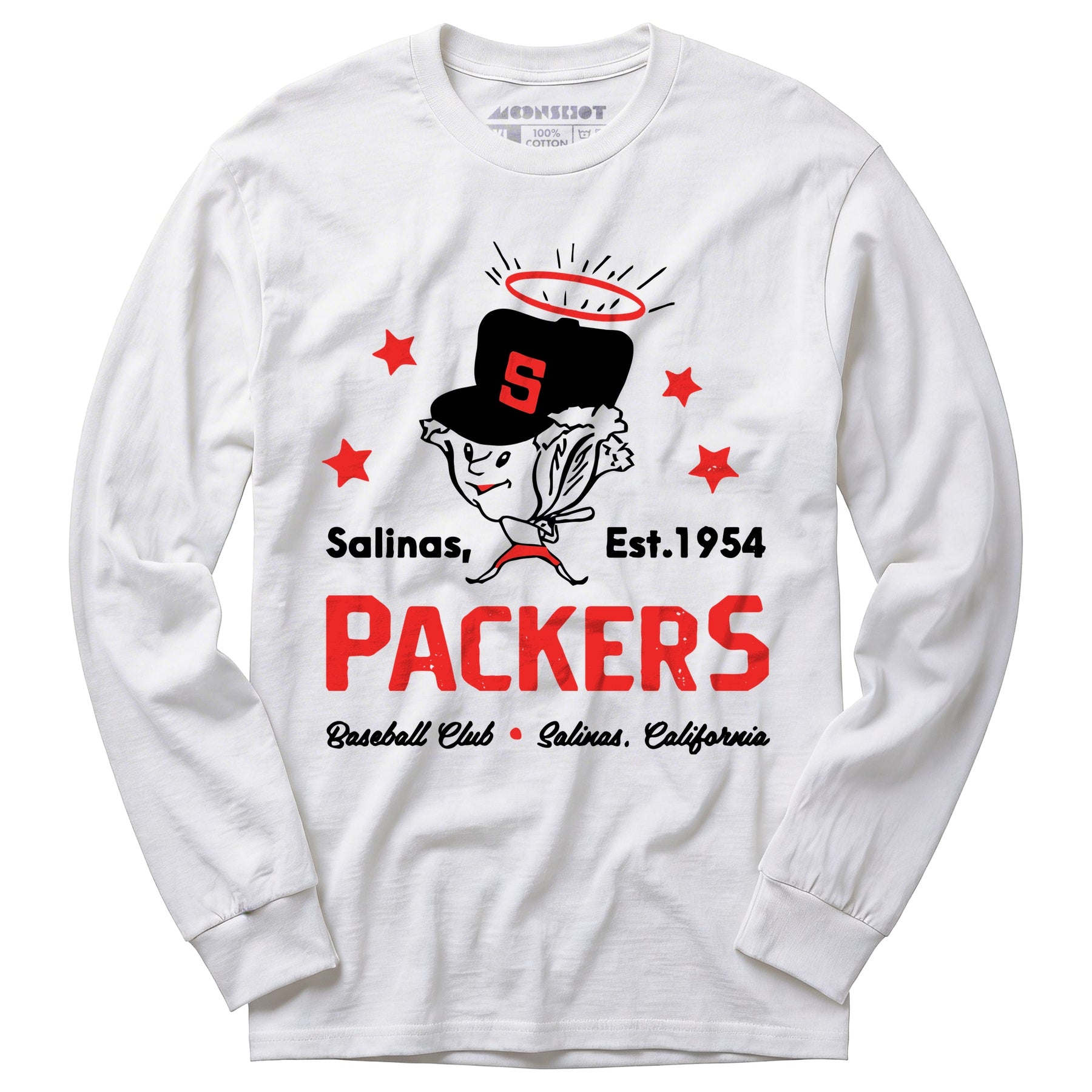Salinas Packers - California - Vintage Defunct Baseball Teams - Long Sleeve T-Shirt