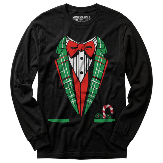Santa Tuxedo - Long Sleeve T-Shirt