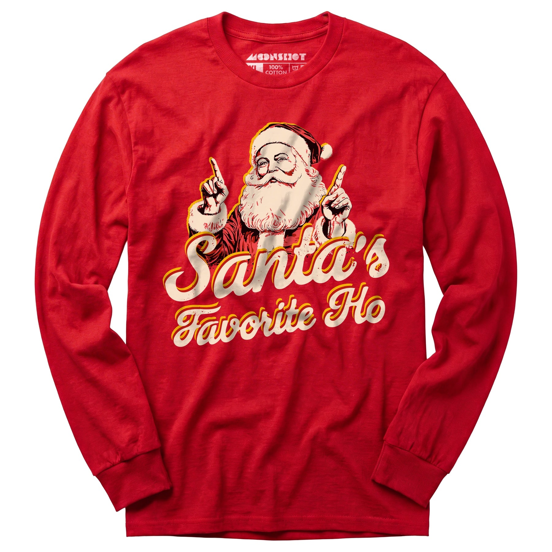 Santa's Favorite Ho - Long Sleeve T-Shirt