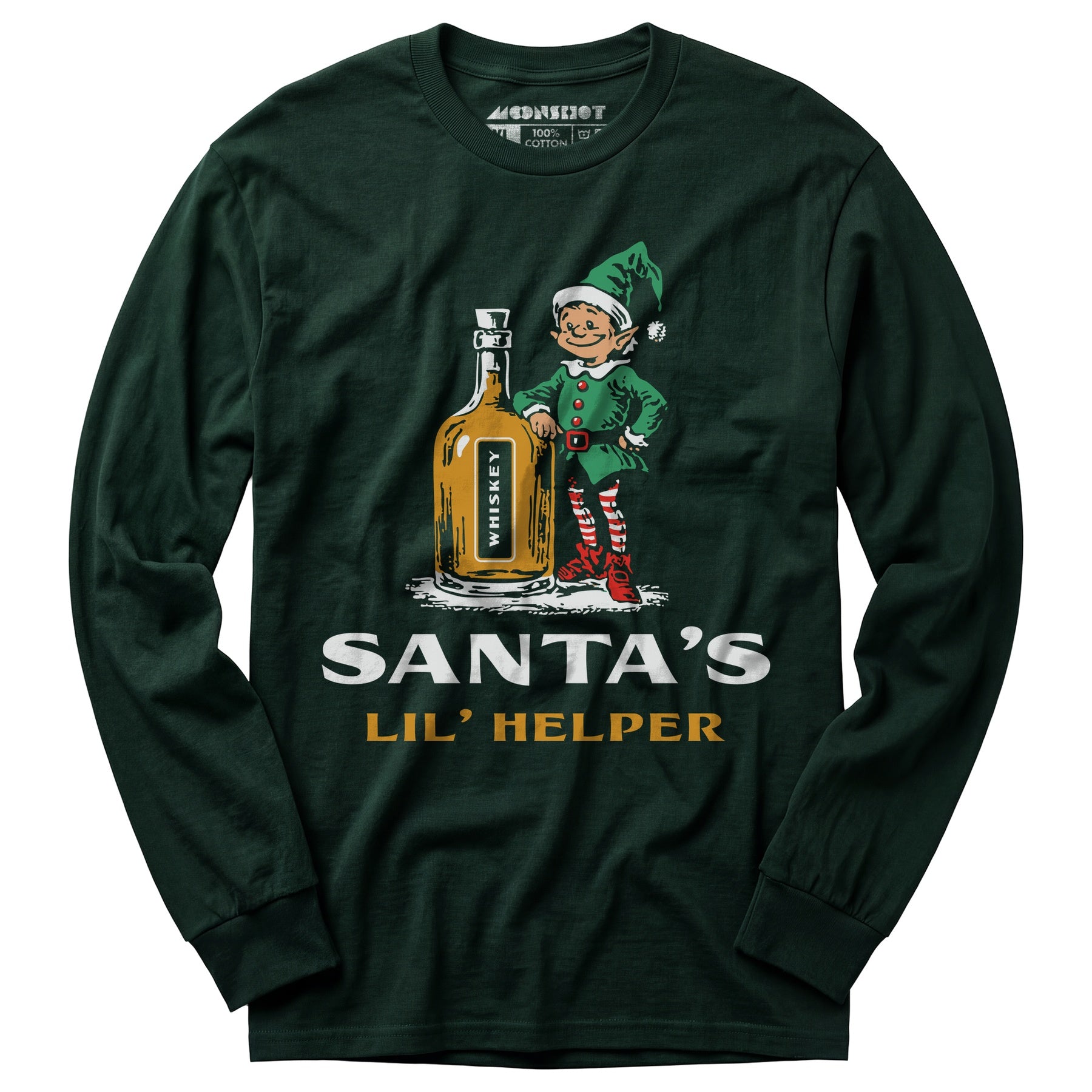 Santa's Lil' Helper - Long Sleeve T-Shirt
