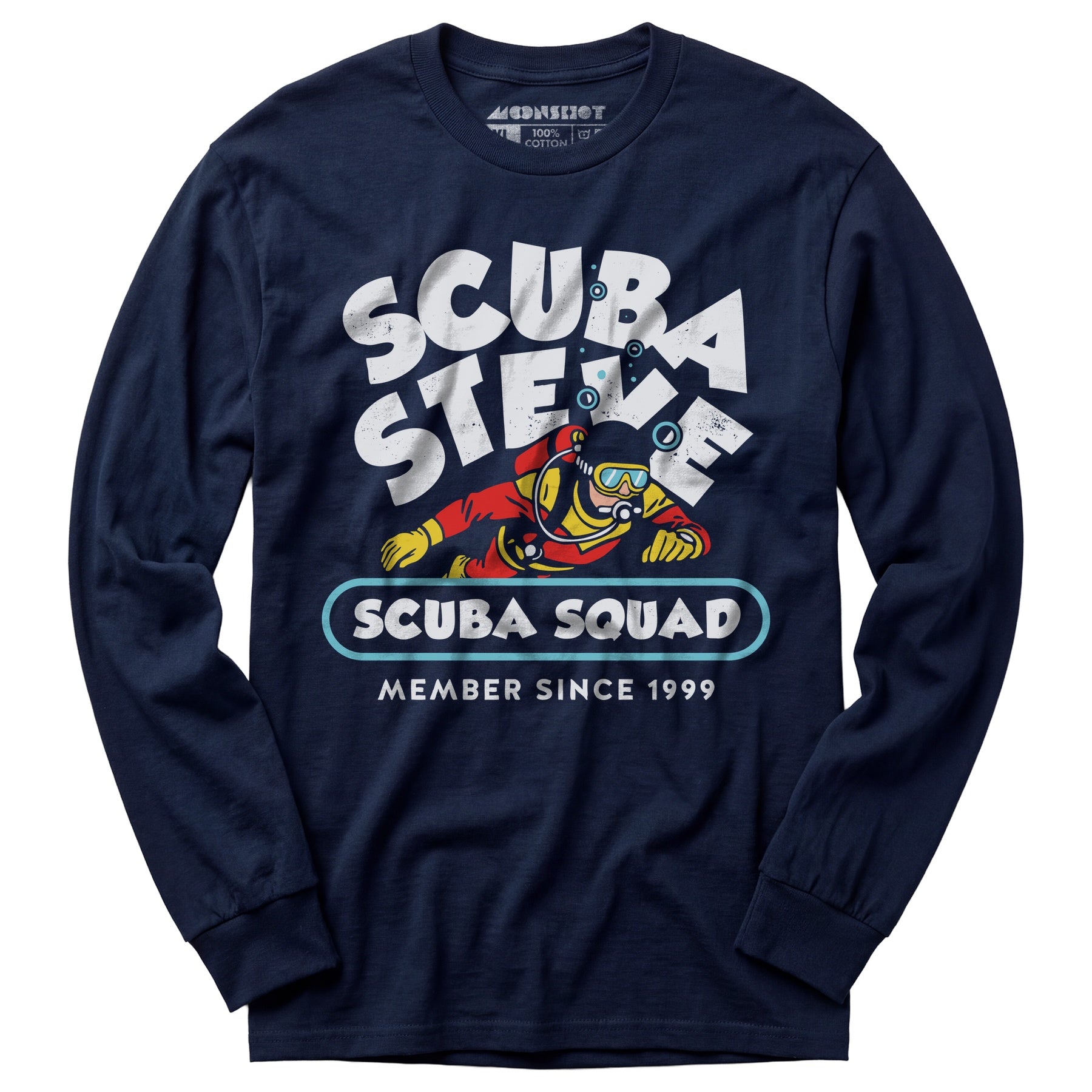 Scuba Steve Scuba Squad - Long Sleeve T-Shirt