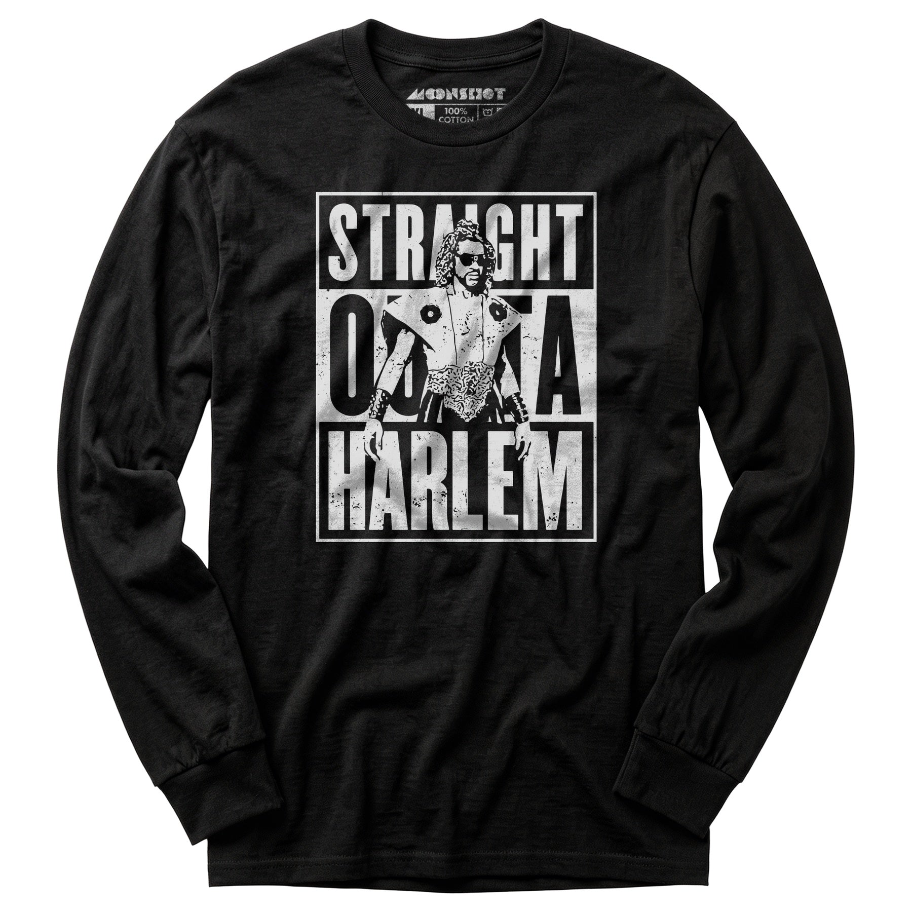Sho'nuff - Straight Outta Harlem - Long Sleeve T-Shirt