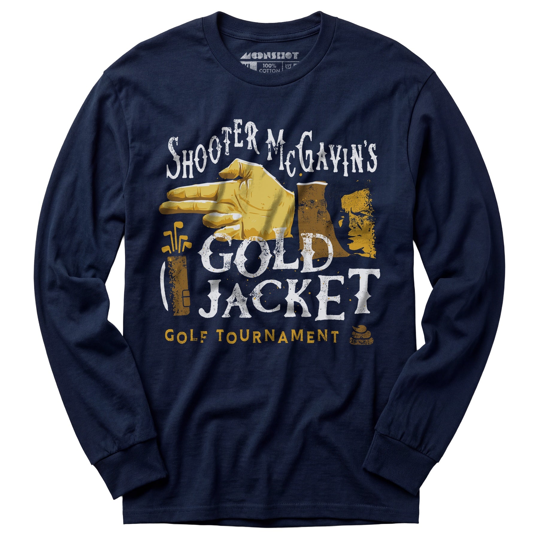Shooter McGavin's Gold Jacket Golf Tournament - Long Sleeve T-Shirt