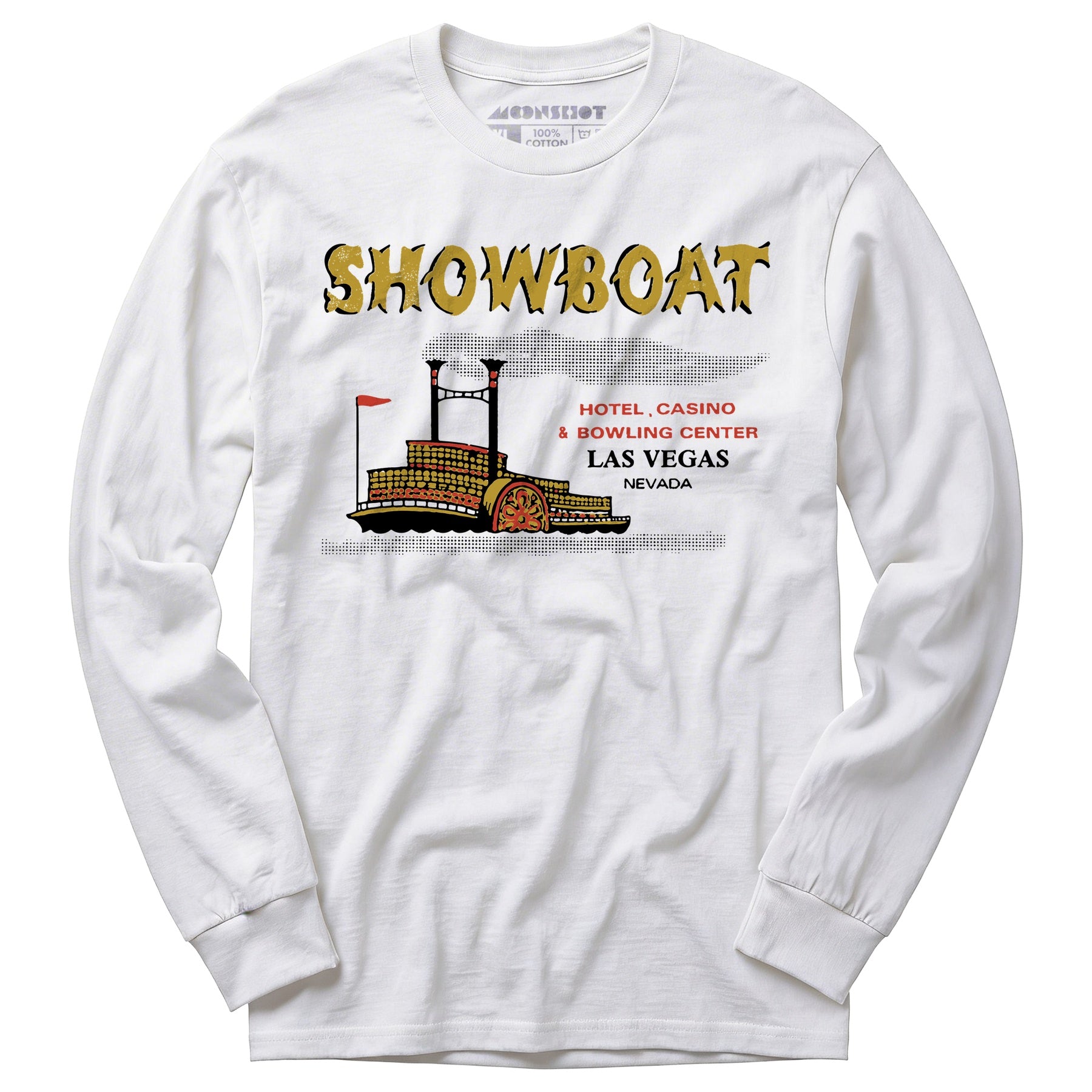 Showboat Hotel & Casino - Vintage Las Vegas - Long Sleeve T-Shirt