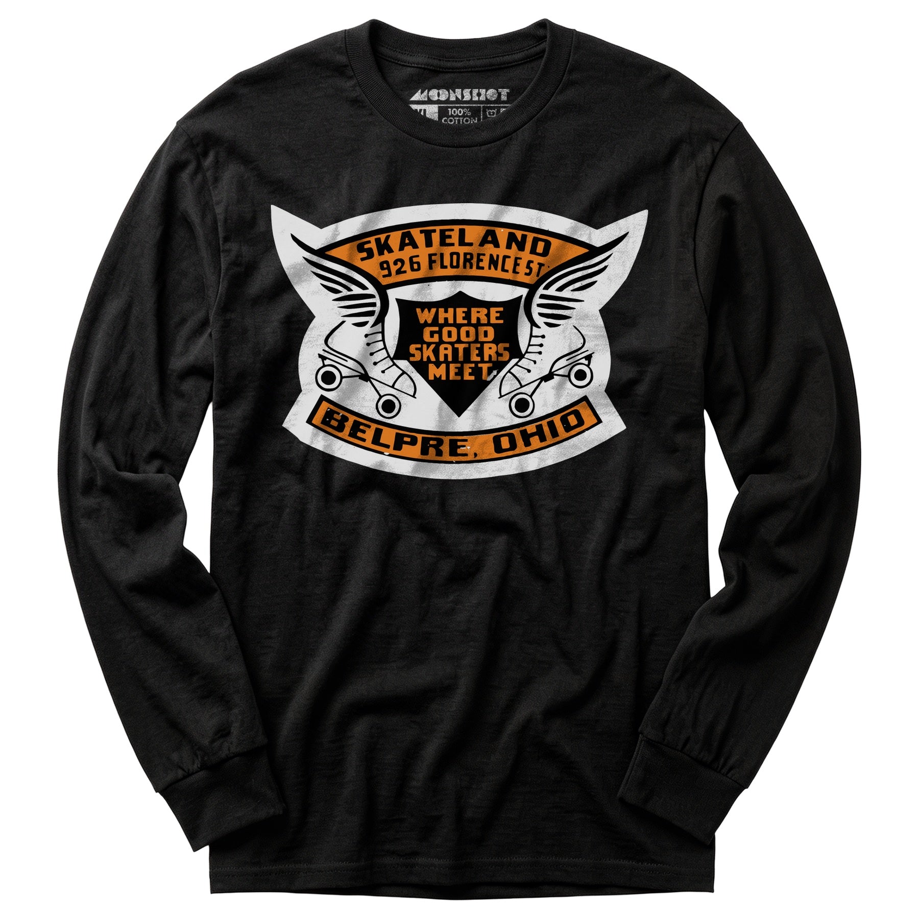 Skateland - Belpre, OH - Vintage Roller Rink - Long Sleeve T-Shirt