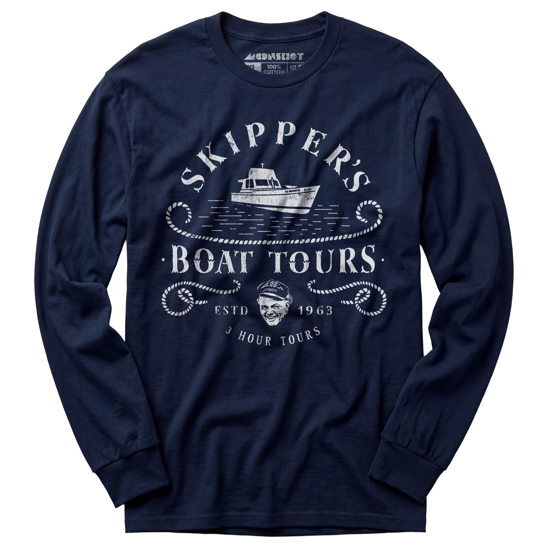 Skipper's Boat Tours - Long Sleeve T-Shirt
