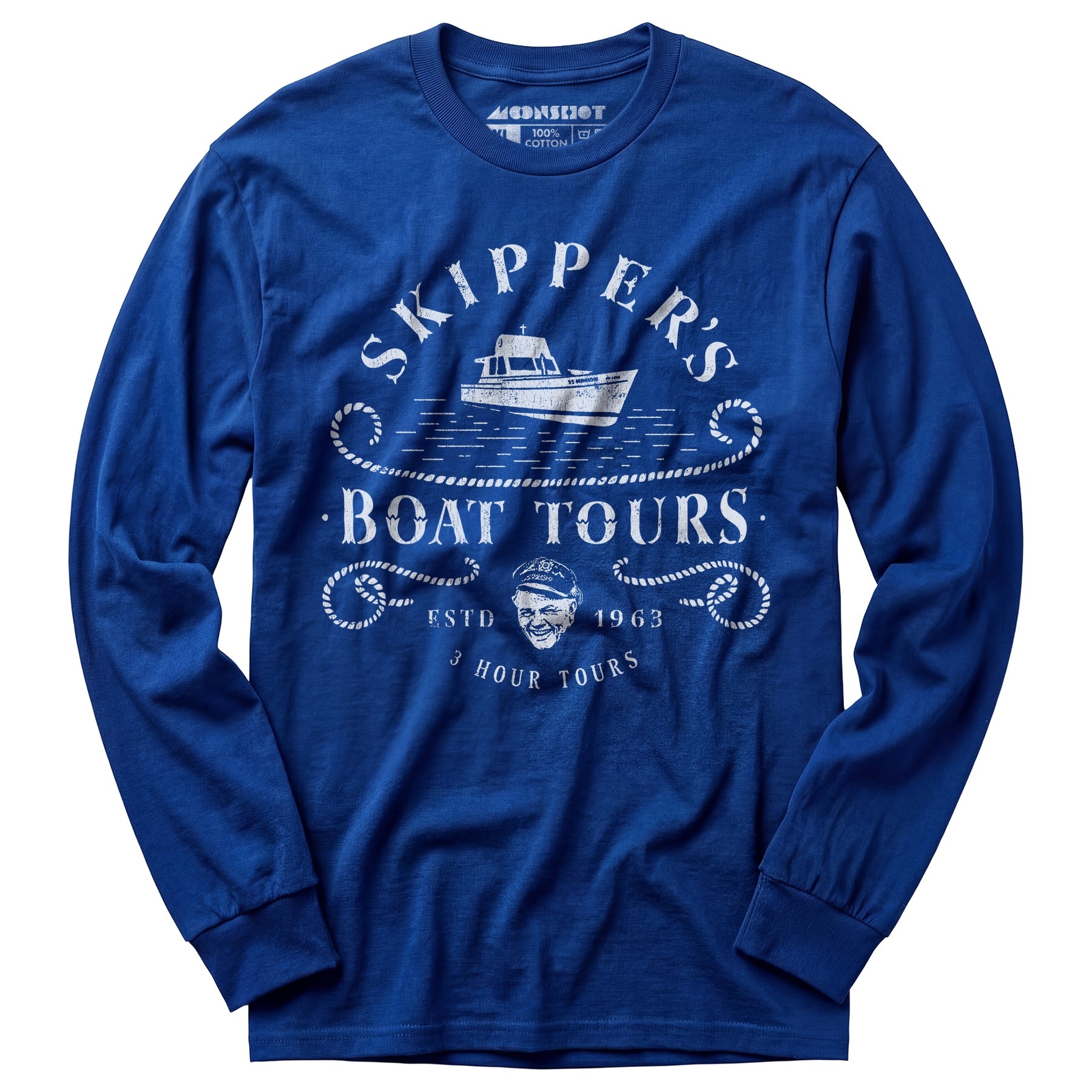 Skipper's Boat Tours - Long Sleeve T-Shirt