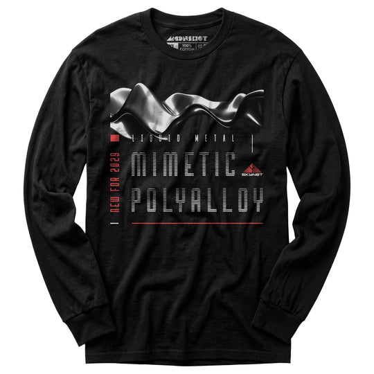 Skynet - Mimetec Polyalloy - Liquid Metal - Long Sleeve T-Shirt