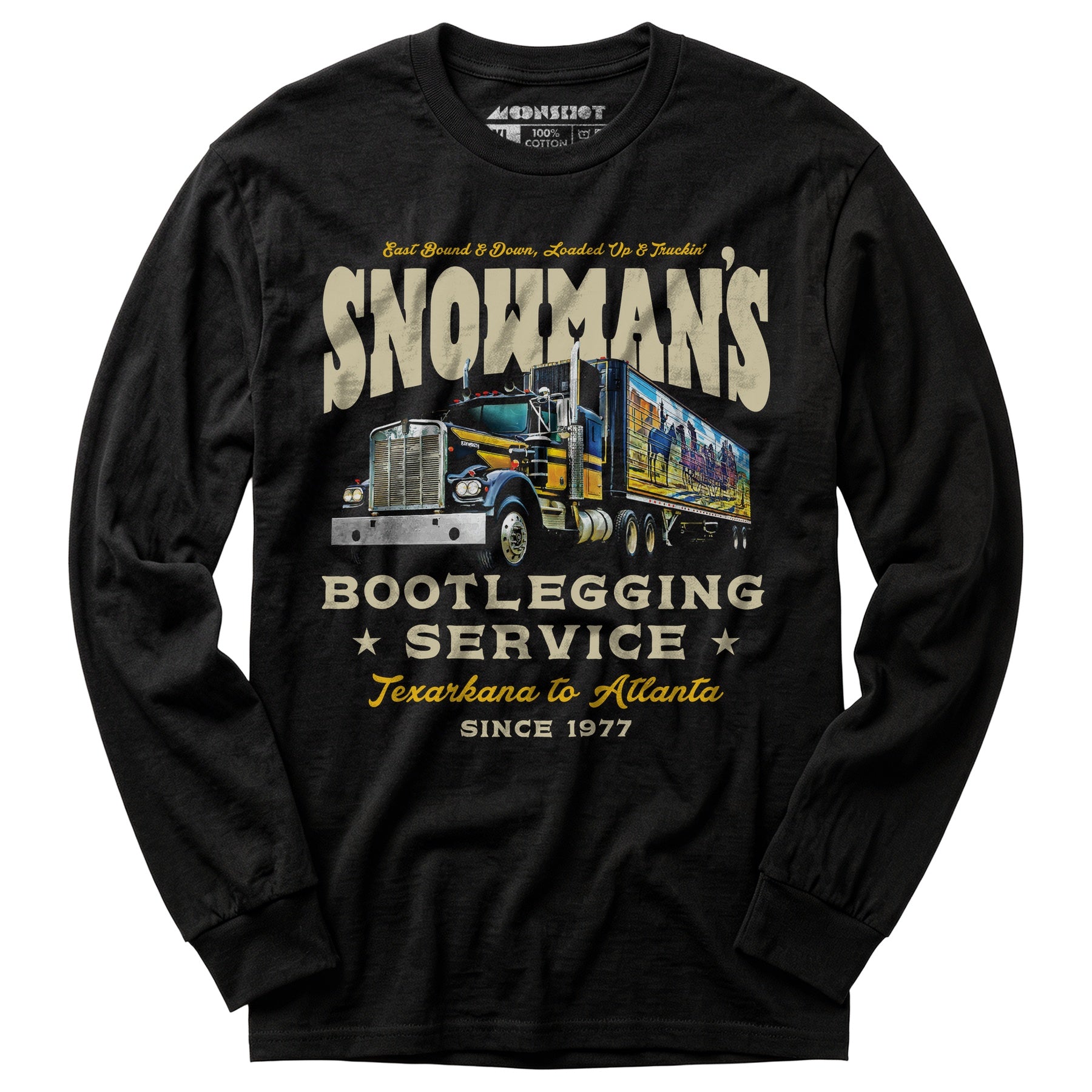 Snowman's Bootlegging Service - Long Sleeve T-Shirt