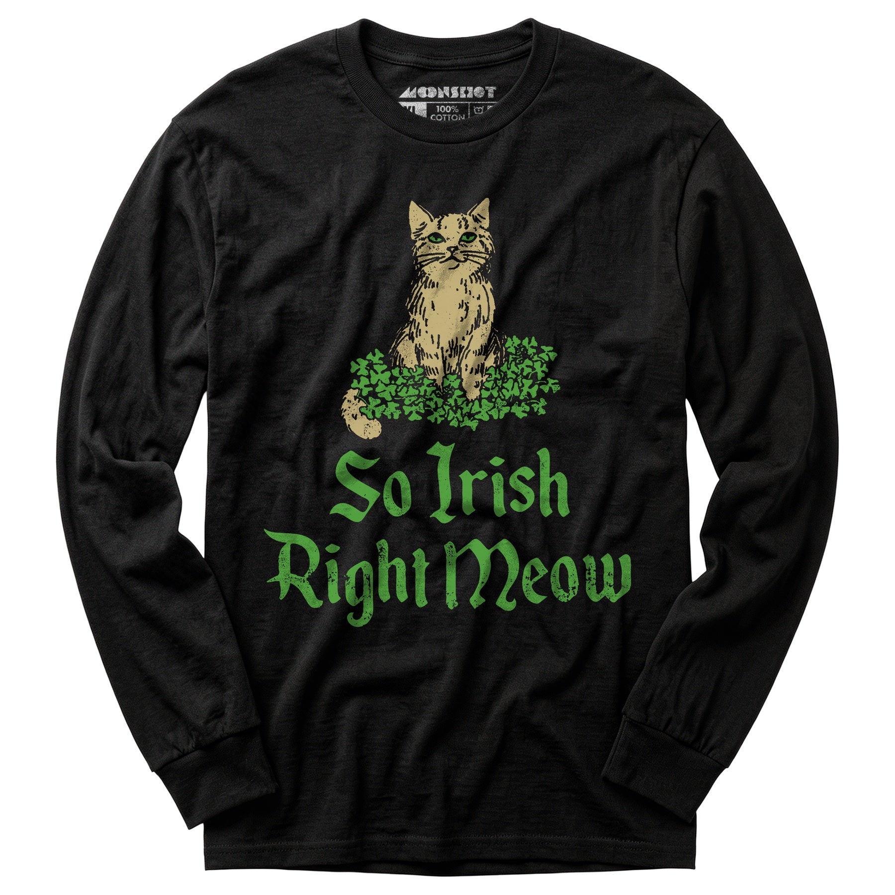 So Irish Right Meow - Long Sleeve T-Shirt