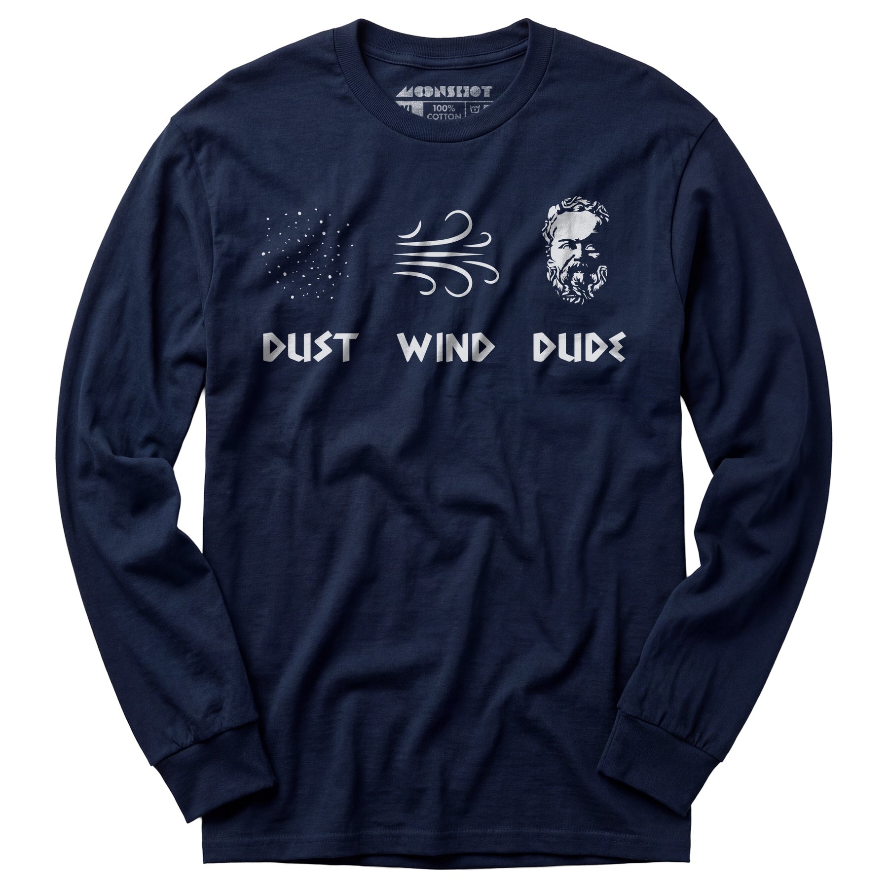 Socrates - Dust, Wind, Dude - Long Sleeve T-Shirt