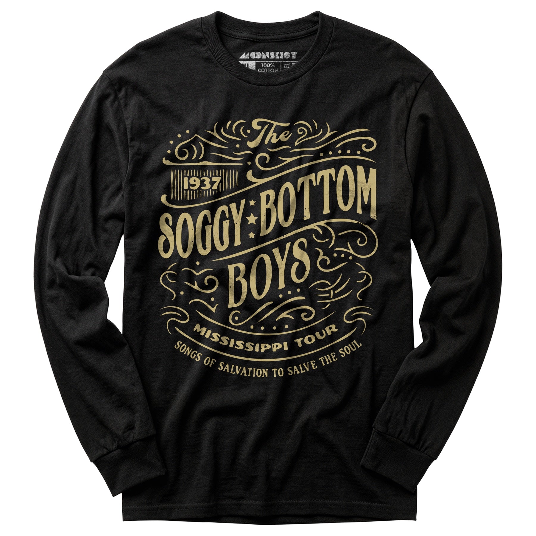 Soggy Bottom Boys - 1937 Mississippi Tour - Long Sleeve T-Shirt