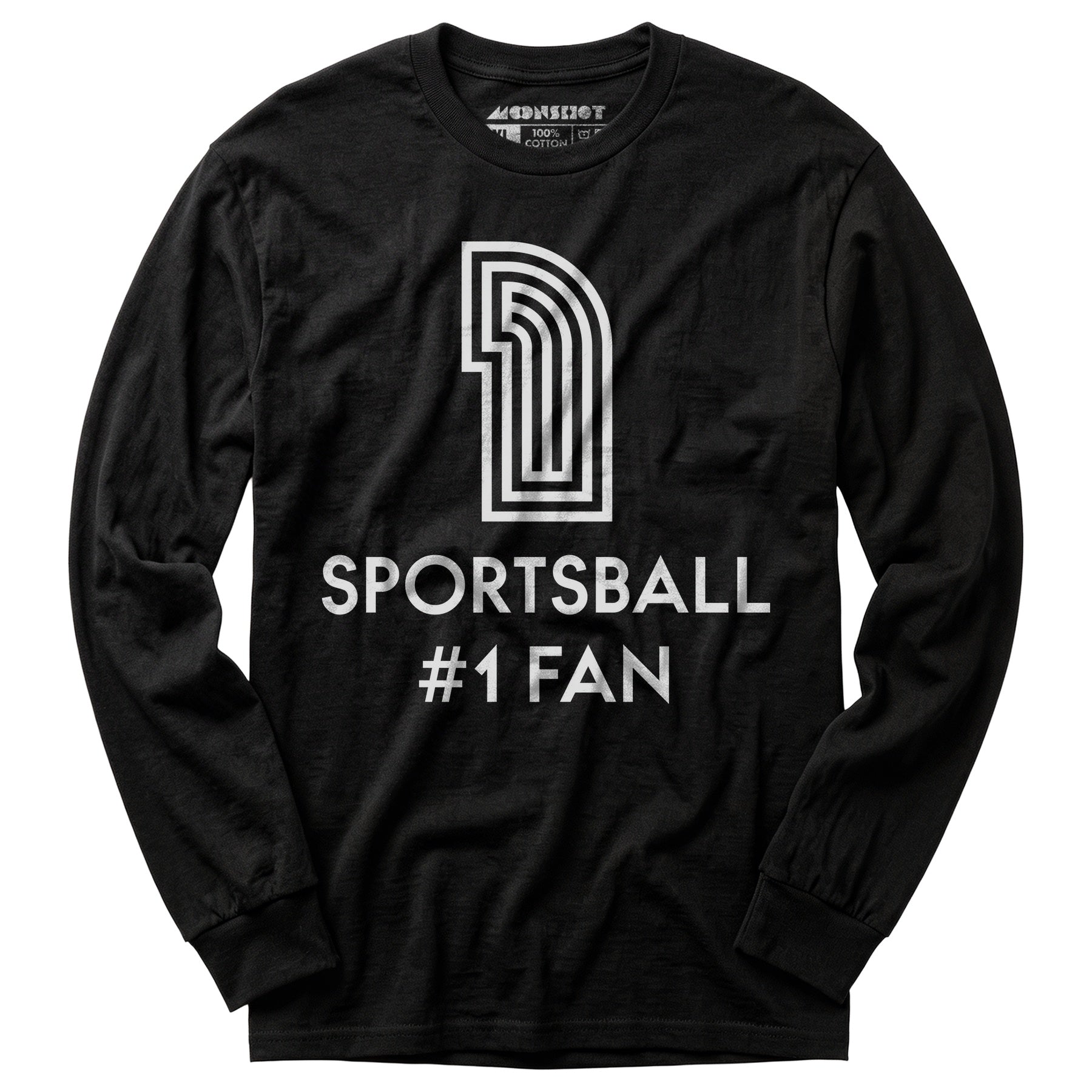Sportsball #1 Fan - Long Sleeve T-Shirt