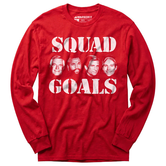Squad Goals - A-Team - Long Sleeve T-Shirt