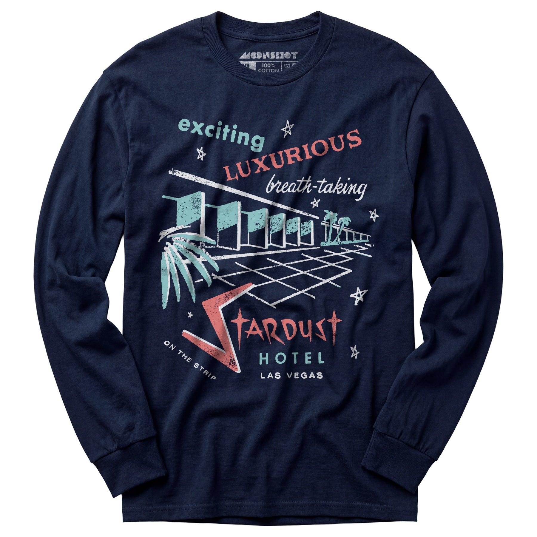Stardust Hotel - Vintage Las Vegas - Long Sleeve T-Shirt