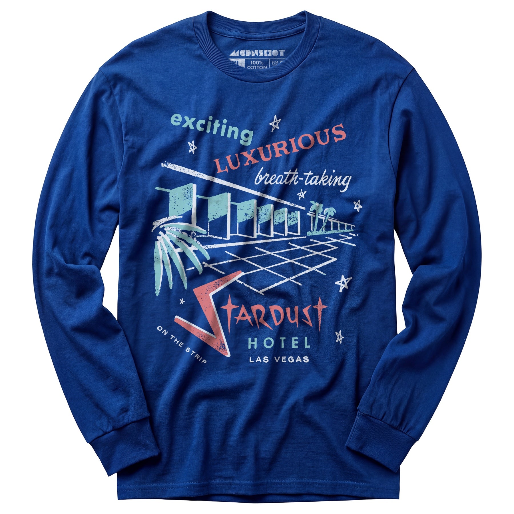 Stardust Hotel - Vintage Las Vegas - Long Sleeve T-Shirt