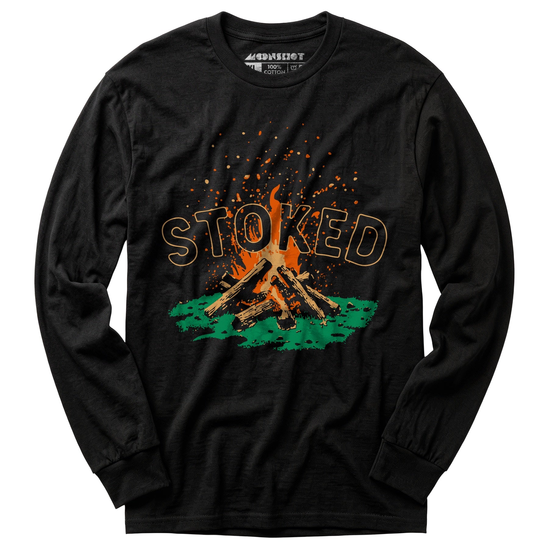 Stoked - Long Sleeve T-Shirt