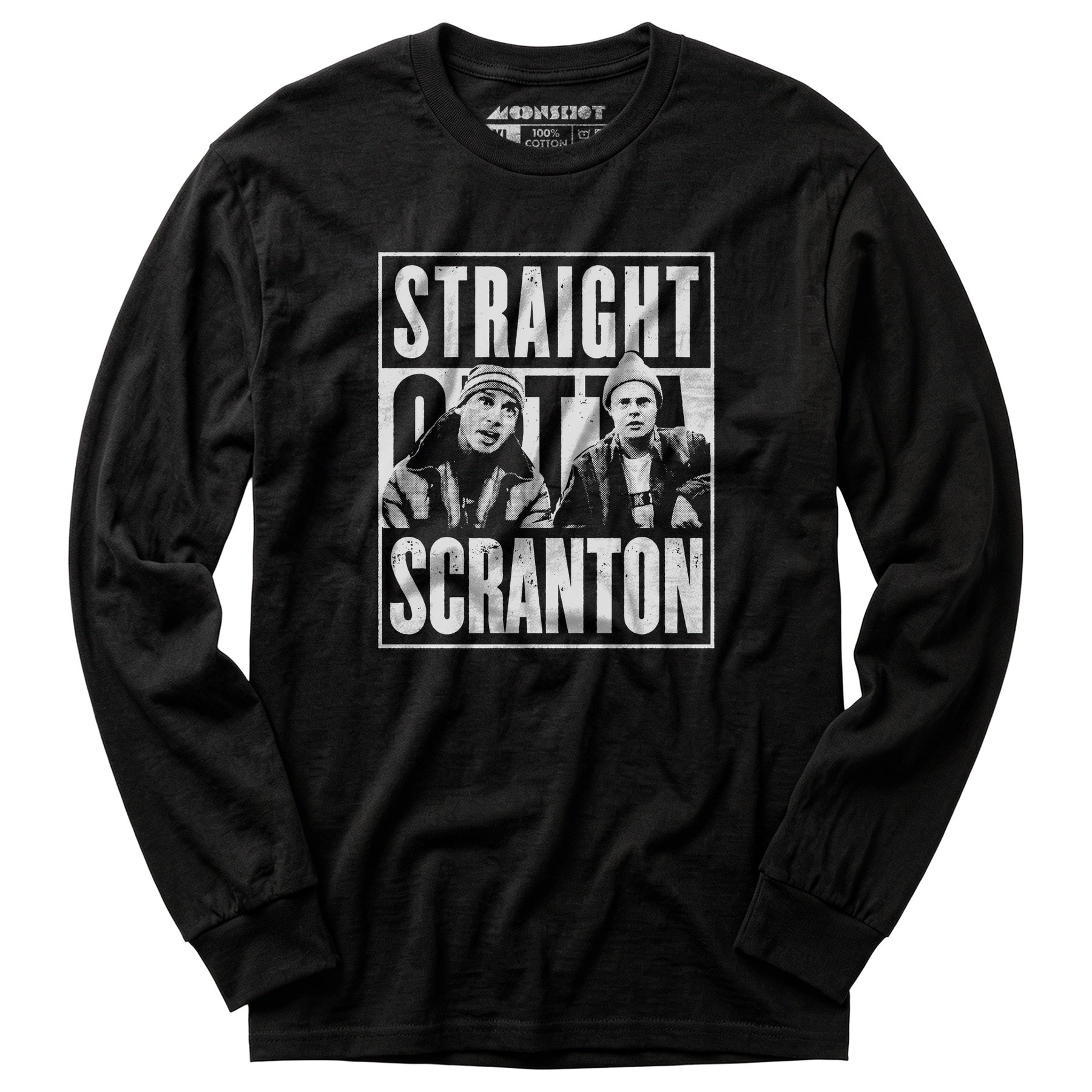 Straight Outta Scranton - Lazy Scranton - Long Sleeve T-Shirt