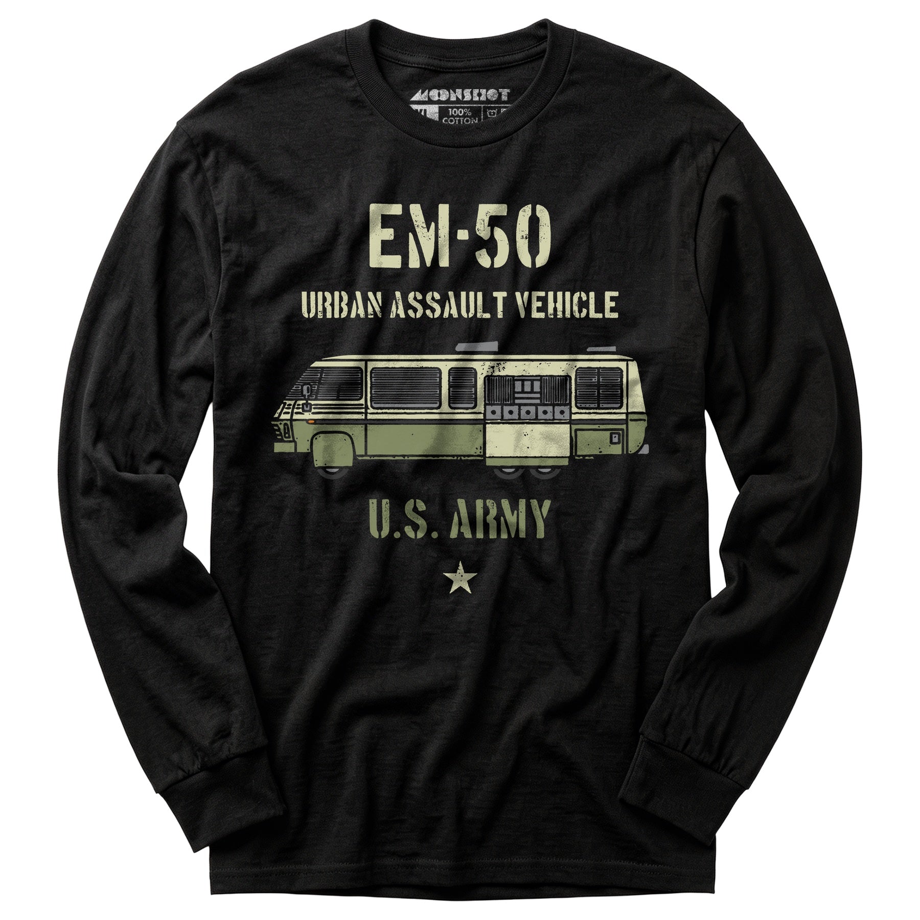 Stripes EM-50 Urban Assault Vehicle - Long Sleeve T-Shirt