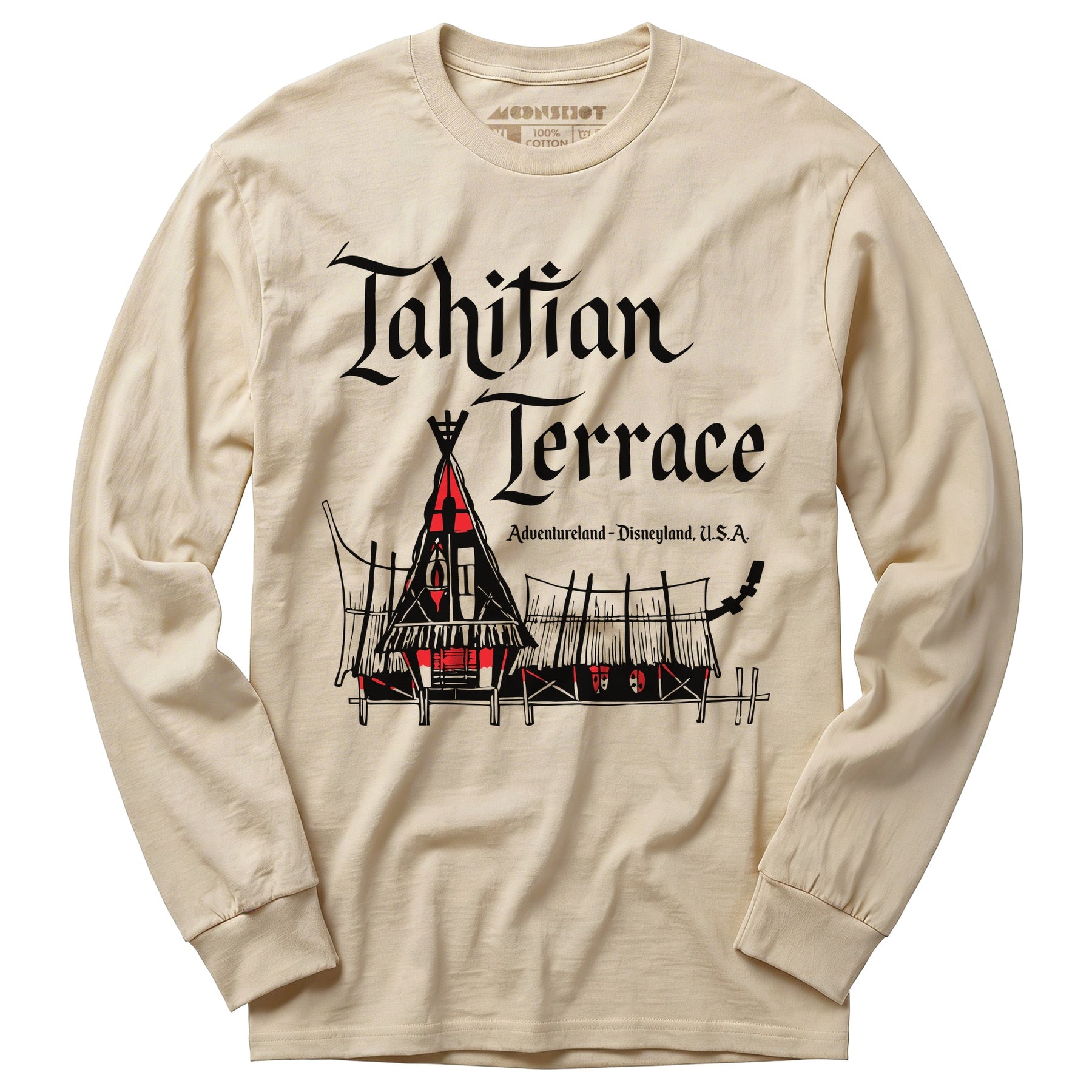 Tahitian Terrace - Anaheim, CA - Vintage Tiki Bar - Long Sleeve T-Shirt