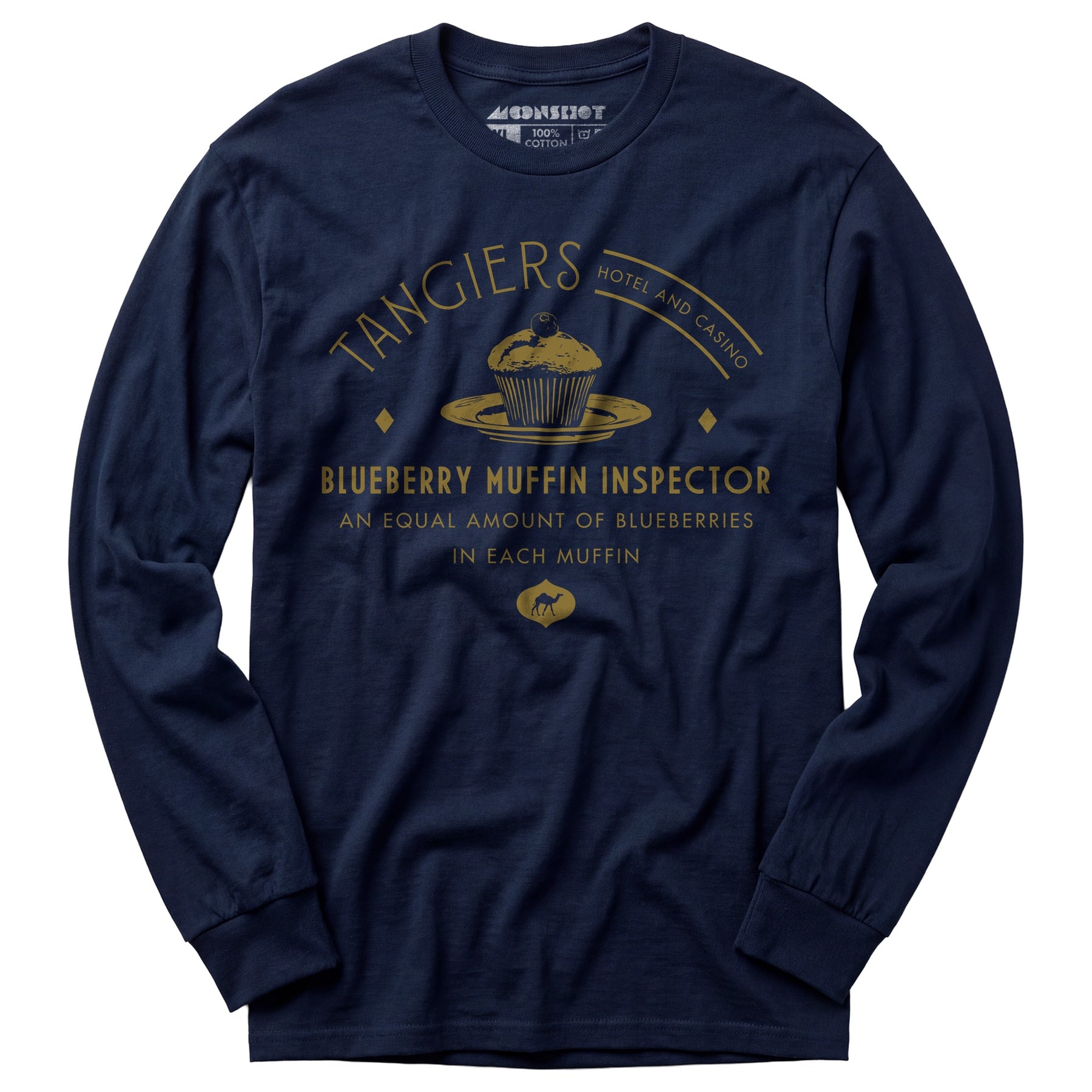 Tangiers Blueberry Muffin Inspector - Long Sleeve T-Shirt