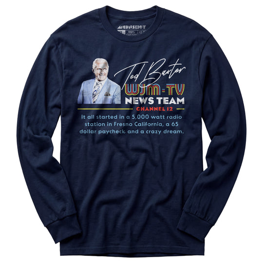 Ted Baxter - WJM-TV News Team - Long Sleeve T-Shirt