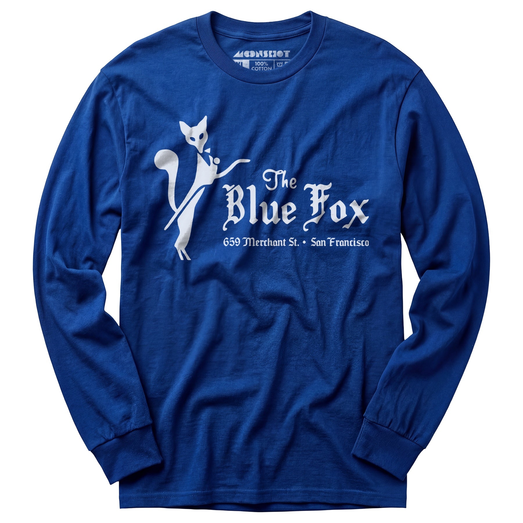 The Blue Fox - San Francisco, CA - Vintage Restaurant - Long Sleeve T-Shirt