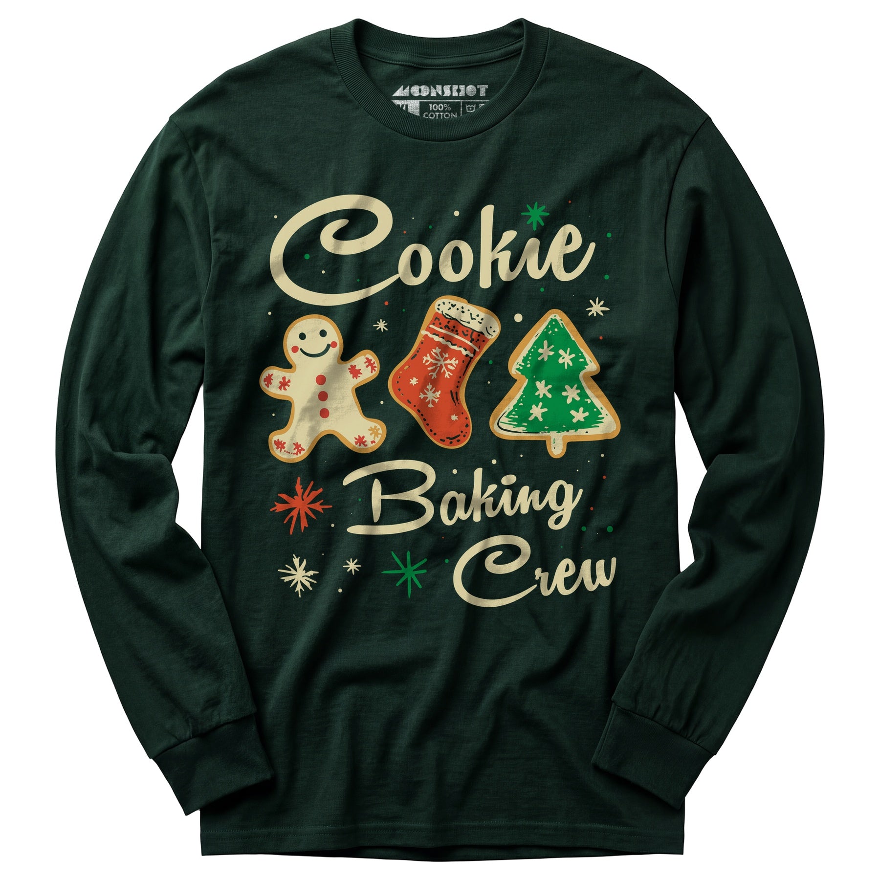 The Christmas Cookie Baking Crew - Long Sleeve T-Shirt