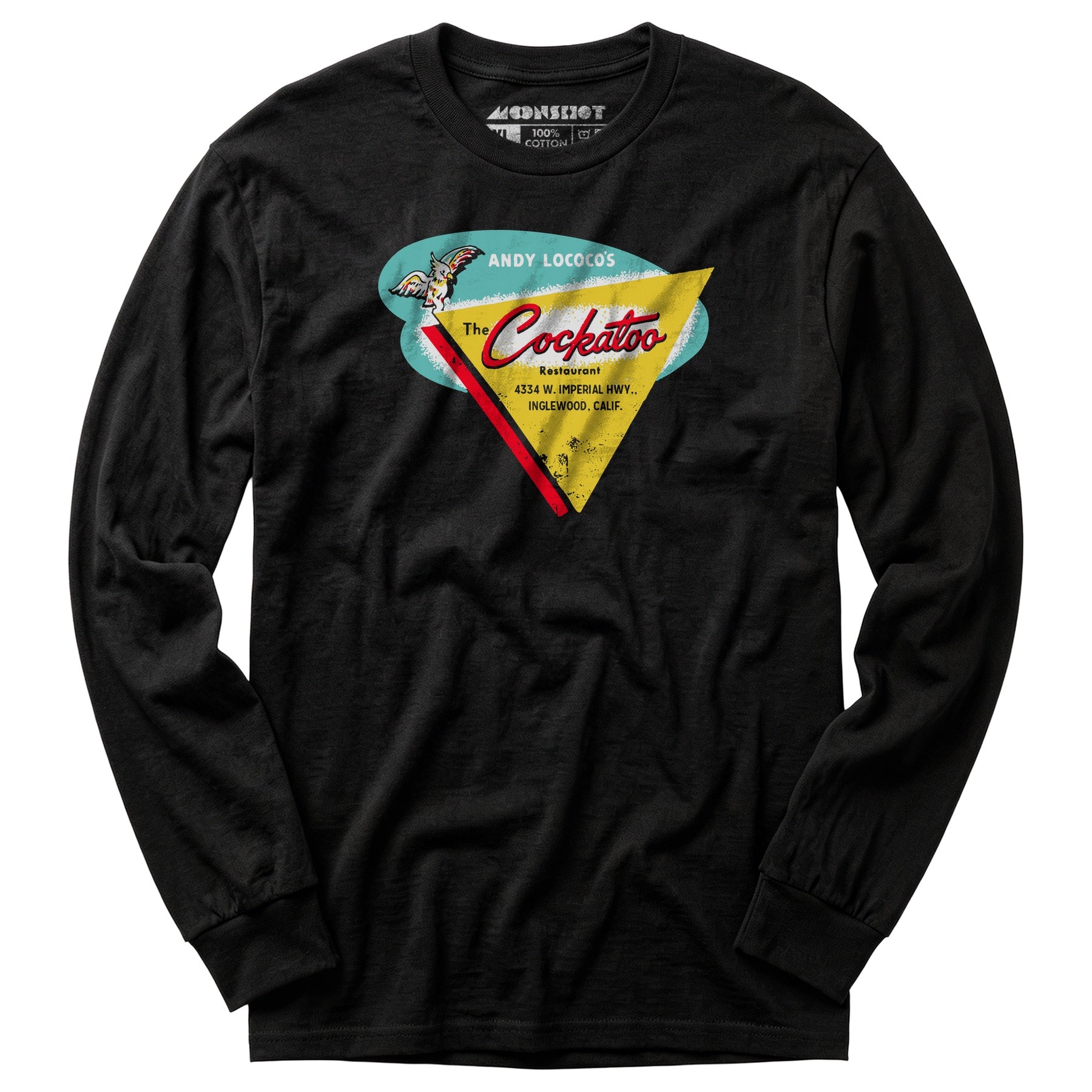 The Cockatoo - Inglewood, CA - Vintage Restaurant - Long Sleeve T-Shirt