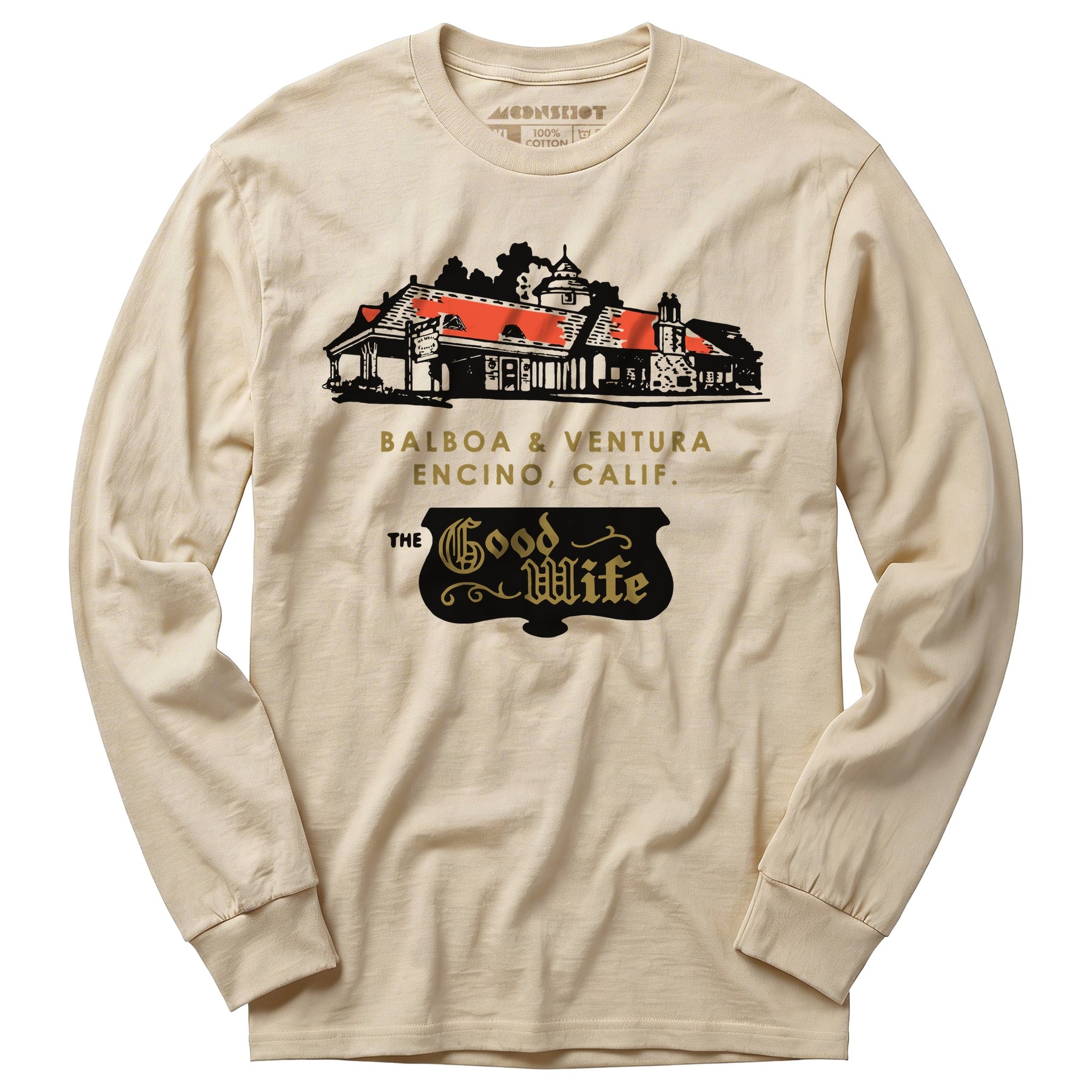 The Good Wife - Encino, CA - Vintage Restaurant - Long Sleeve T-Shirt