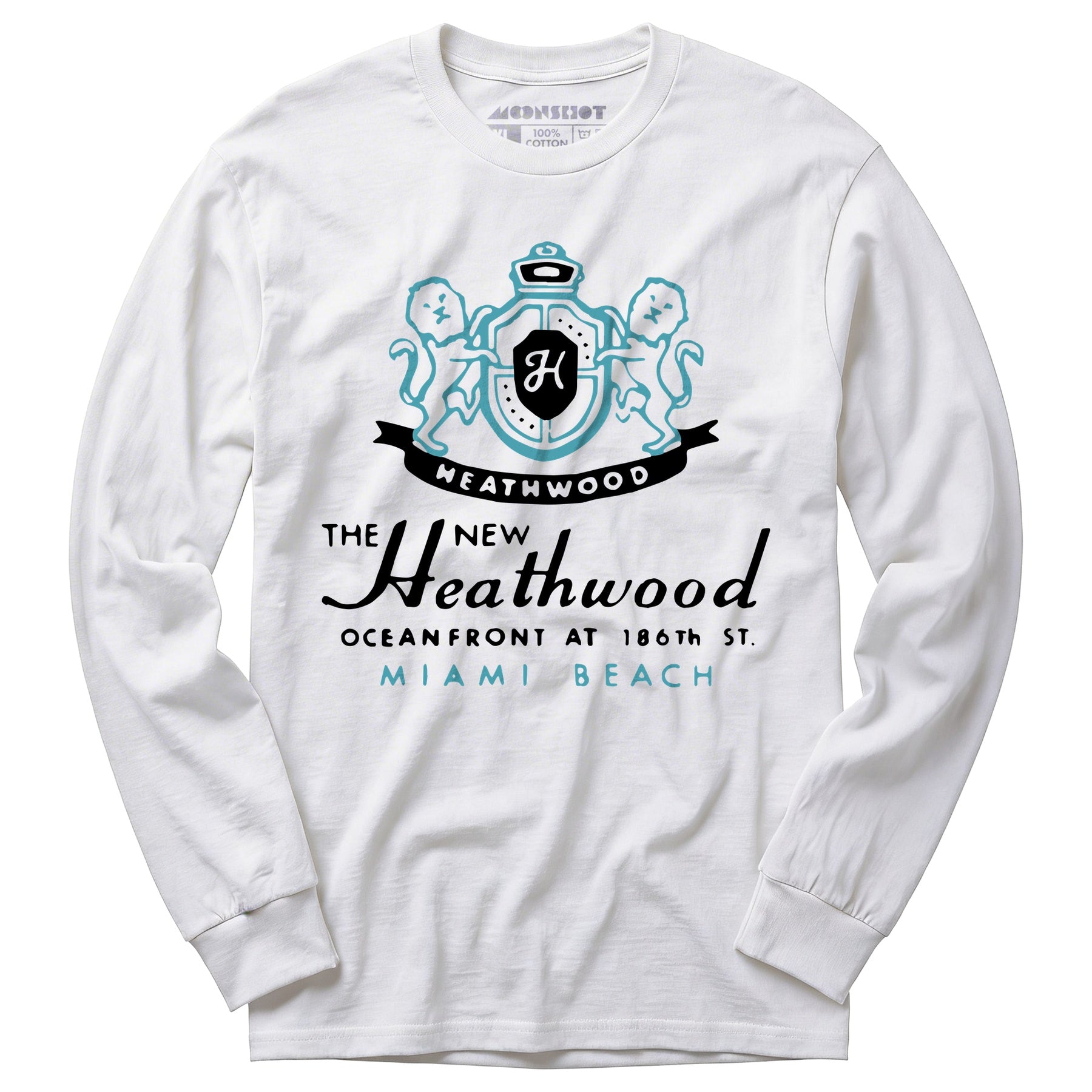 The Heathwood - Miami, FL - Vintage Motel - Long Sleeve T-Shirt