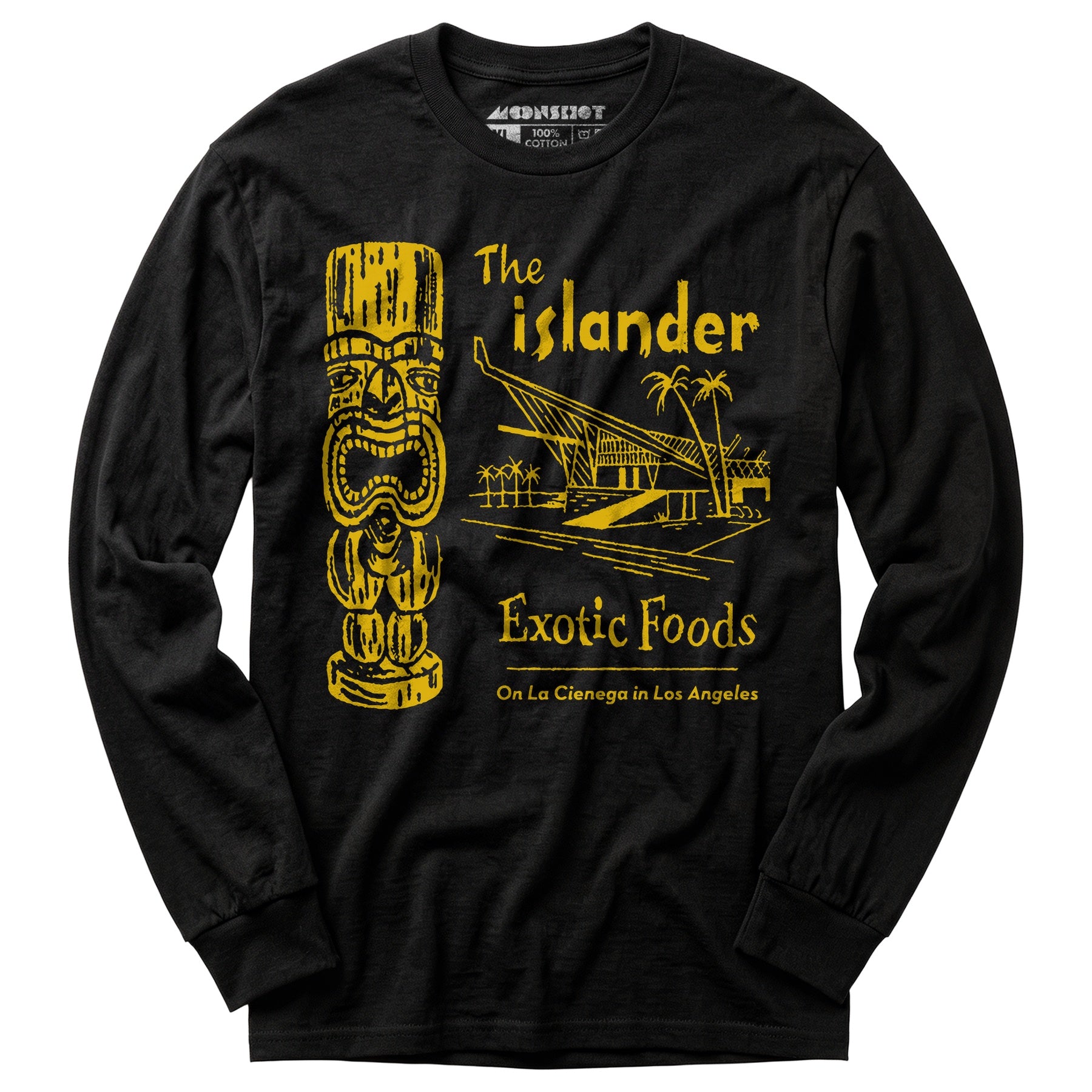 The Islander - Los Angeles, CA - Vintage Tiki Bar - Long Sleeve T-Shirt