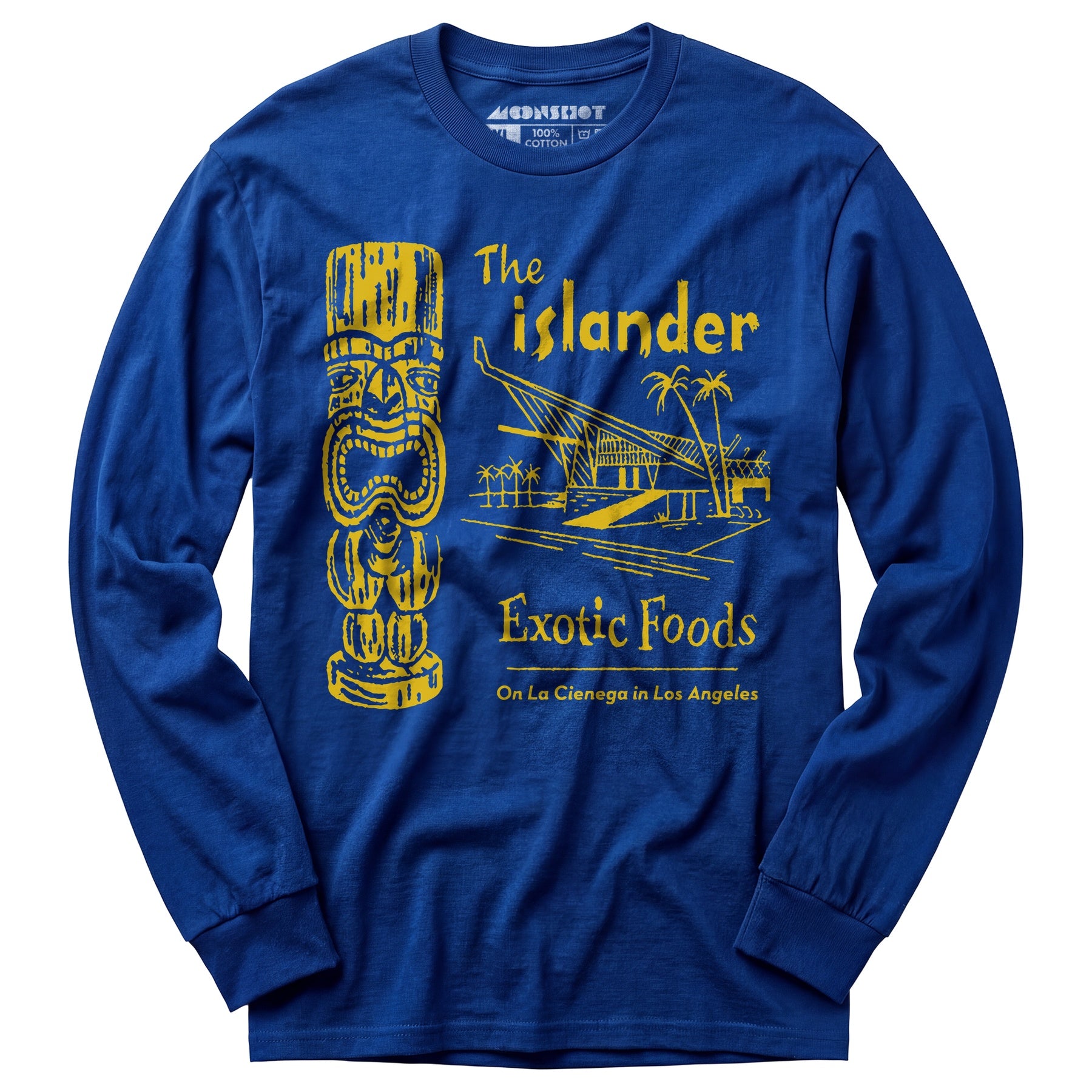 The Islander - Los Angeles, CA - Vintage Tiki Bar - Long Sleeve T-Shirt