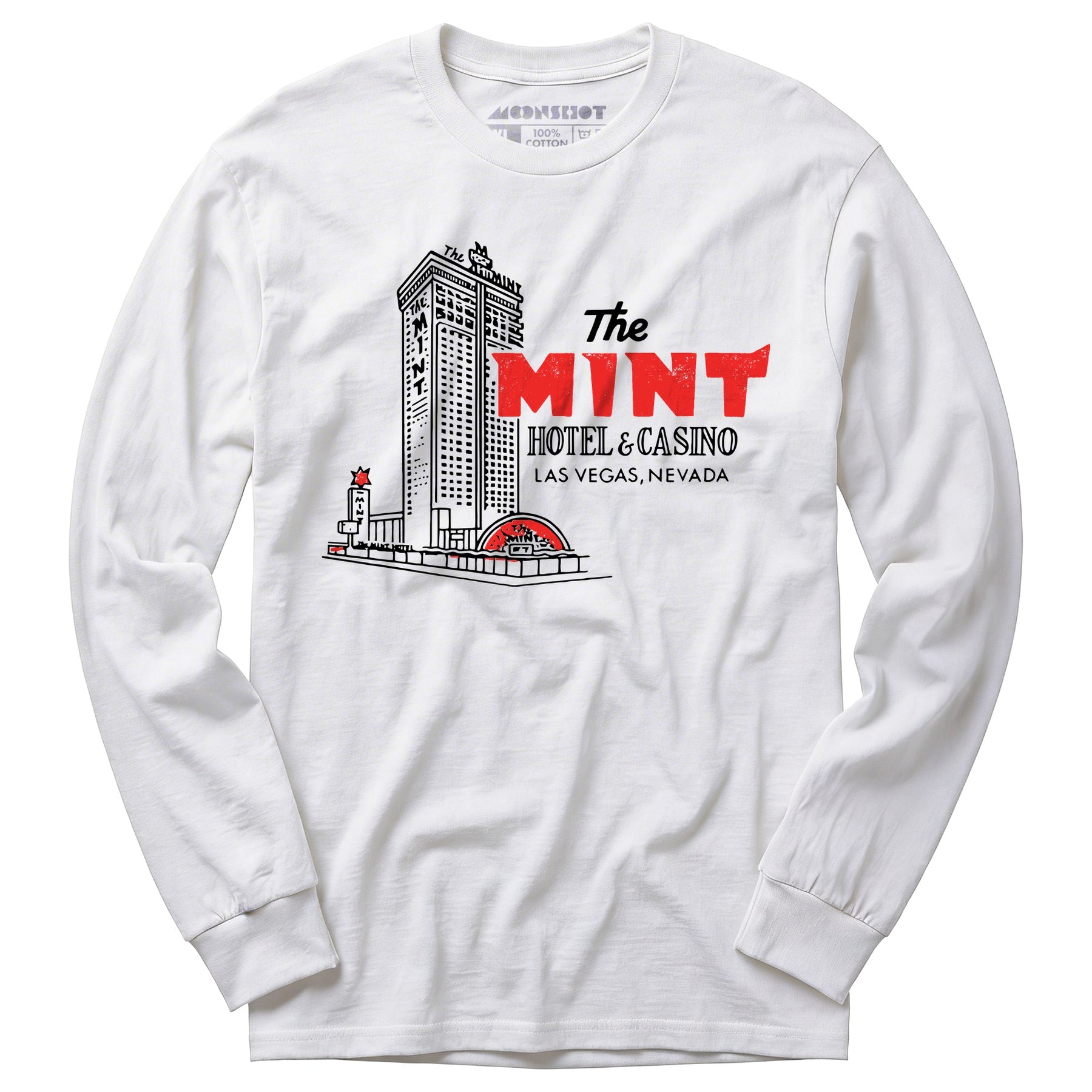 The Mint Hotel & Casino - Vintage Las Vegas - Long Sleeve T-Shirt