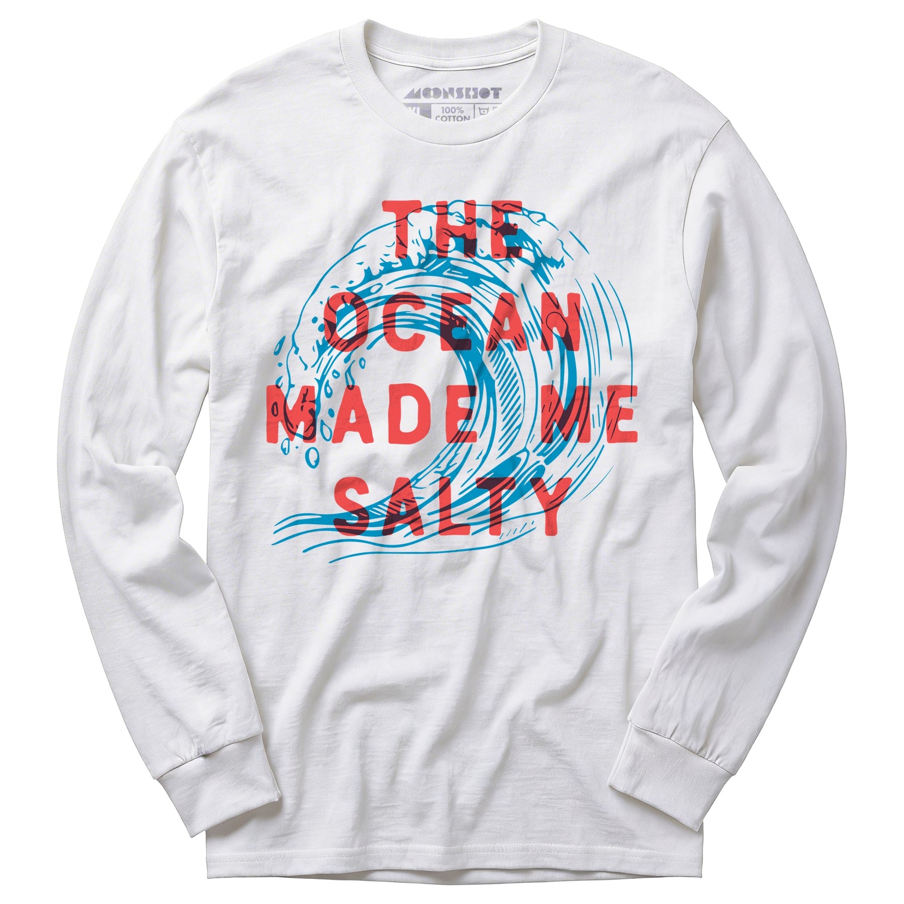 The Ocean Made Me Salty - Long Sleeve T-Shirt