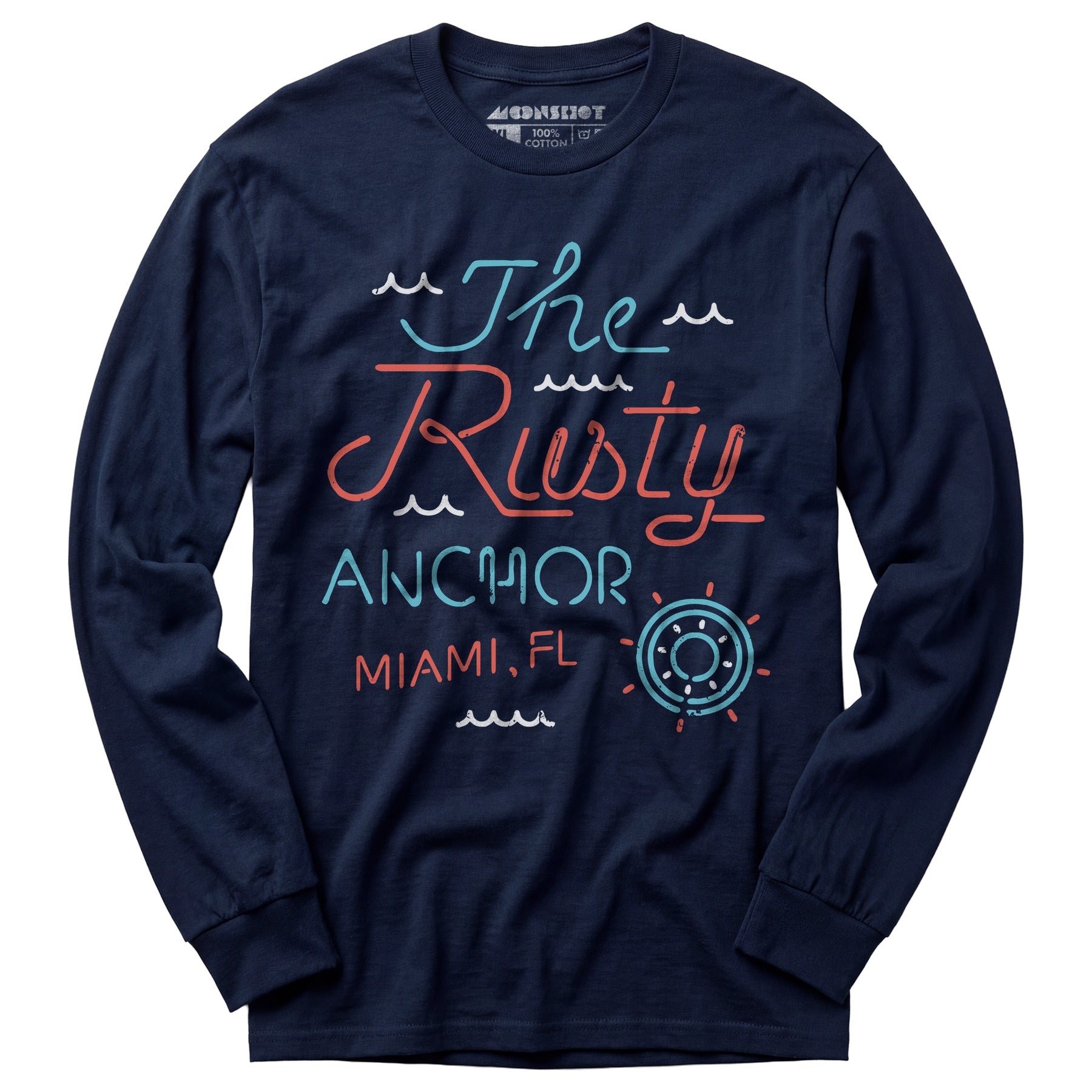 The Rusty Anchor Bar - Long Sleeve T-Shirt