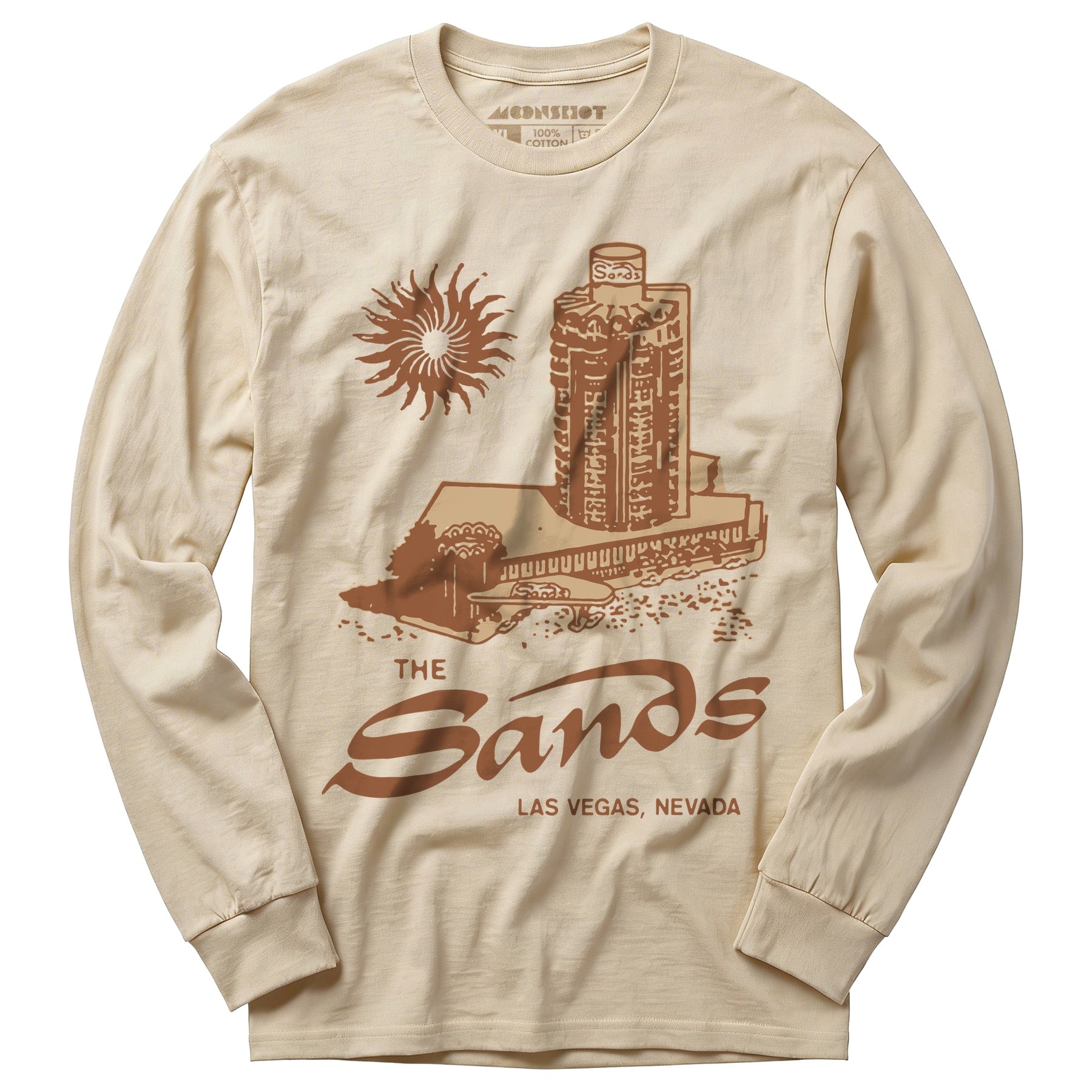 The Sands Hotel - Vintage Las Vegas - Long Sleeve T-Shirt