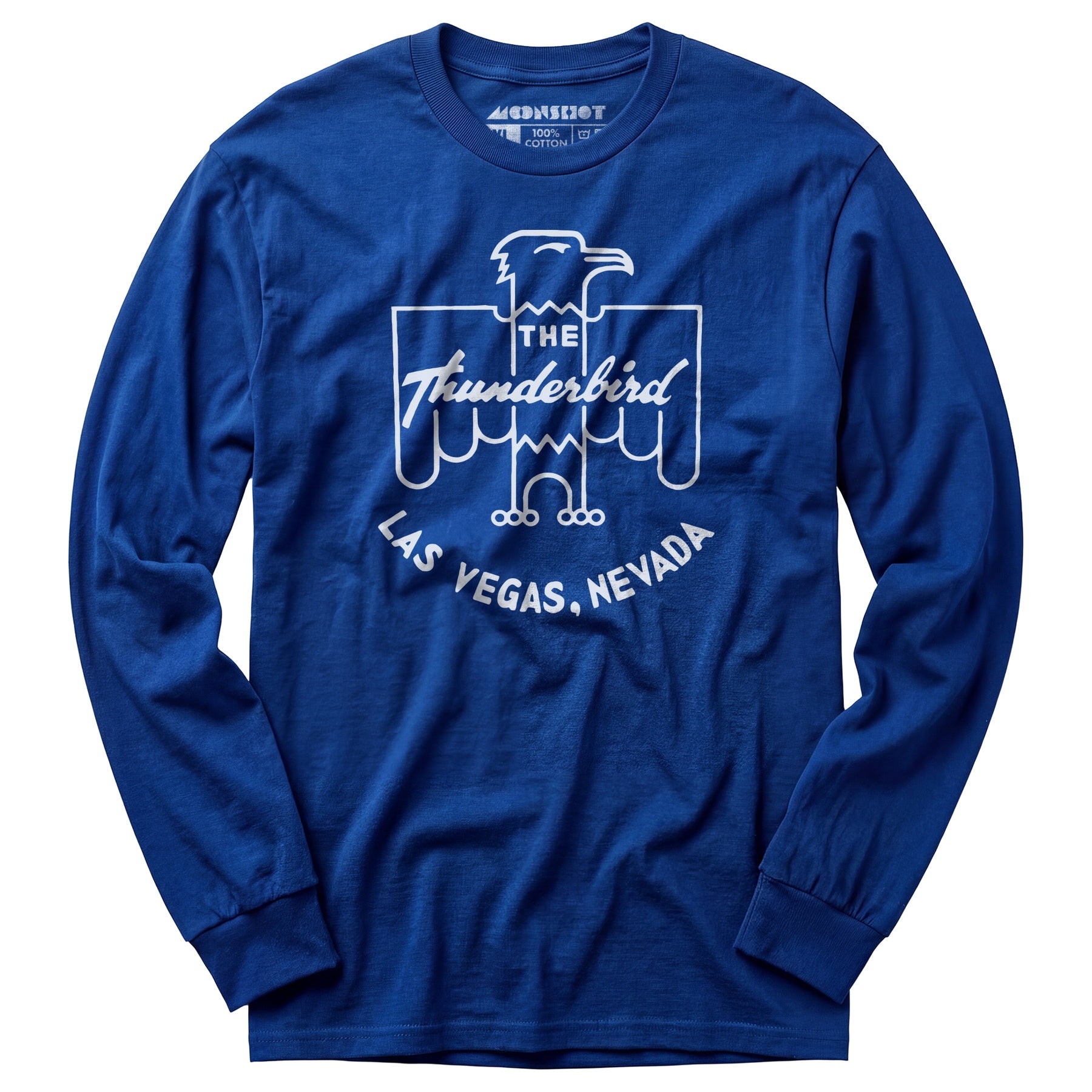 The Thunderbird - Vintage Las Vegas - Long Sleeve T-Shirt