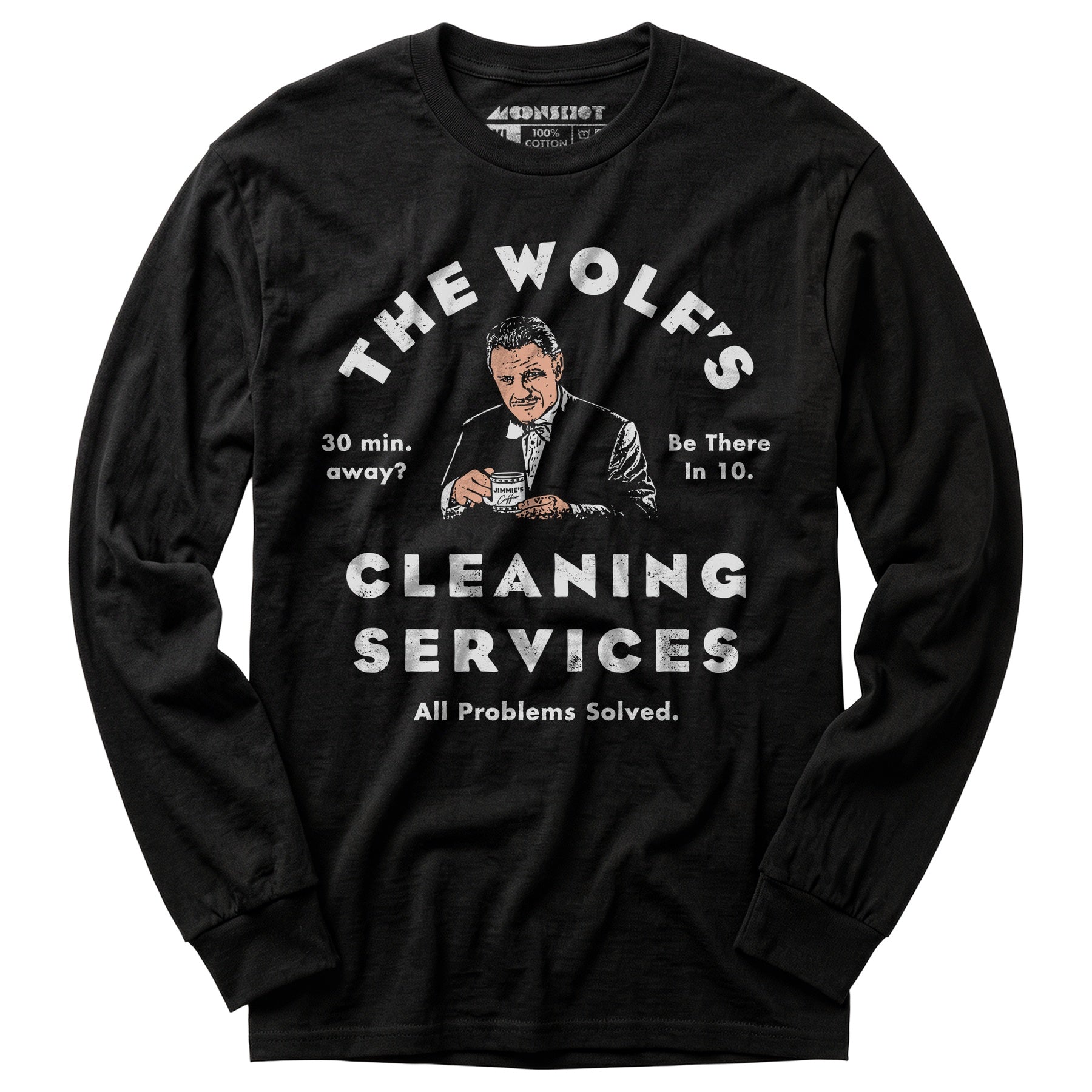 The Wolf's Cleaning Services - Long Sleeve T-Shirt