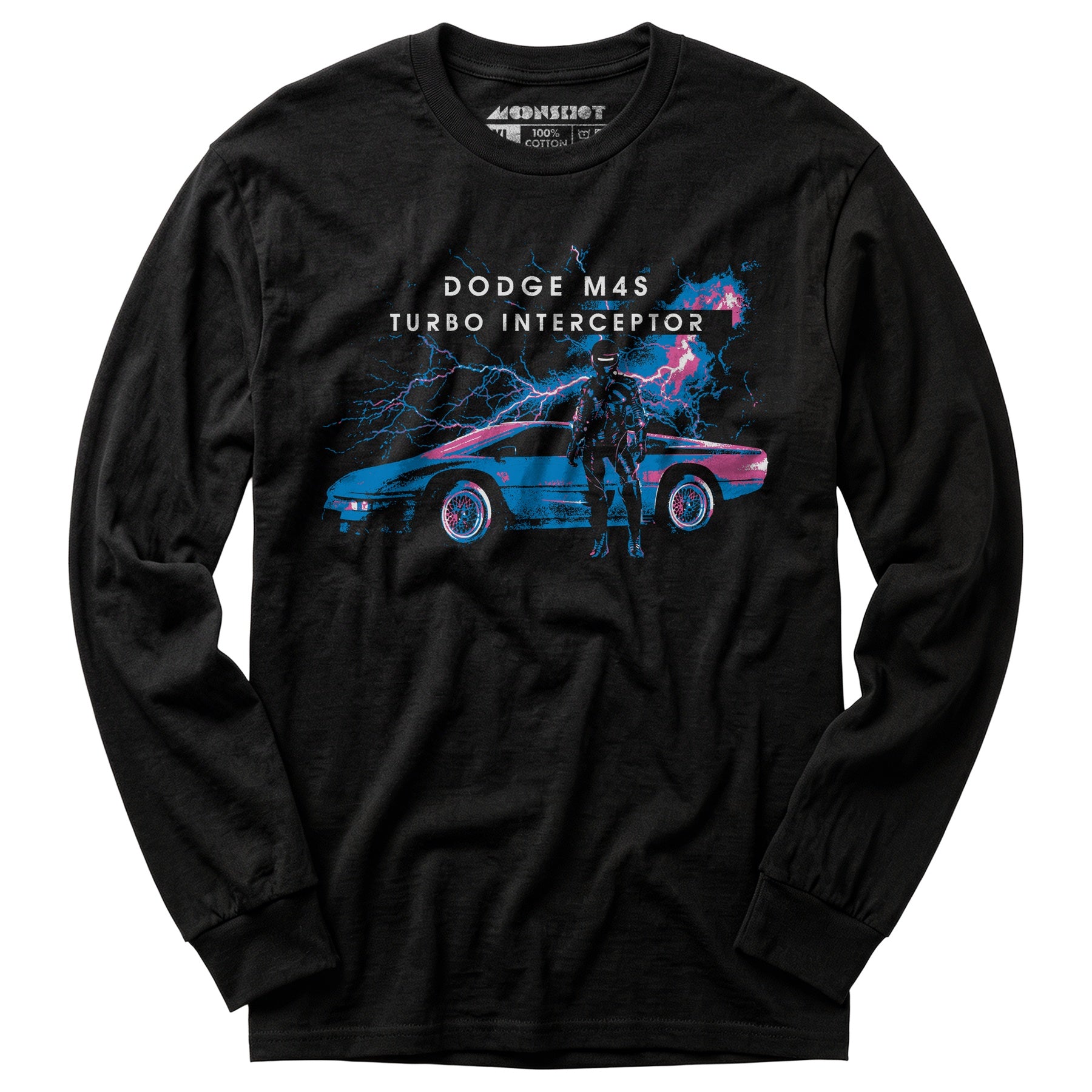 The Wraith Dodge M4S Turbo Interceptor - Long Sleeve T-Shirt