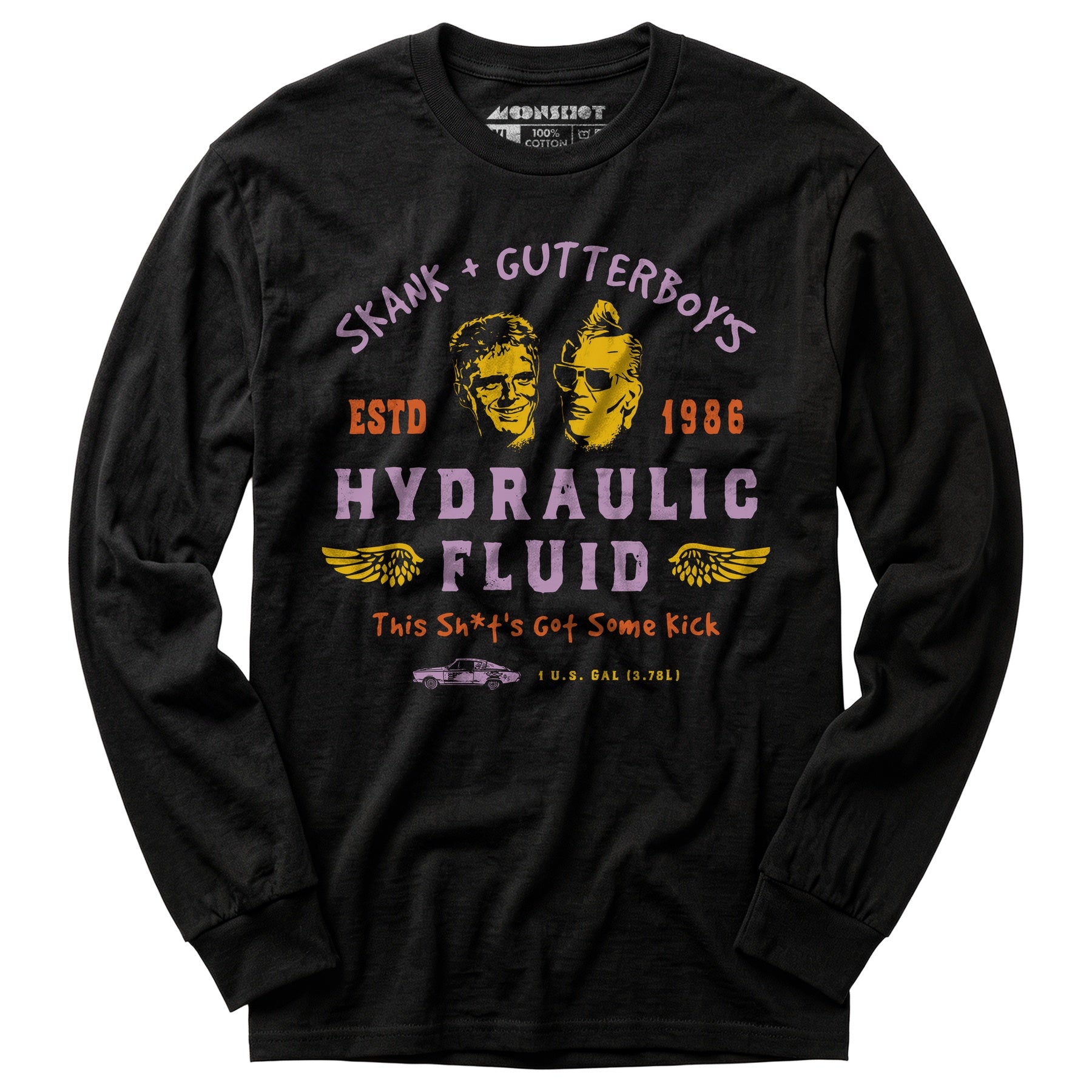 The Wraith - Skank & Gutterboy's Hydraulic Fluid - Long Sleeve T-Shirt