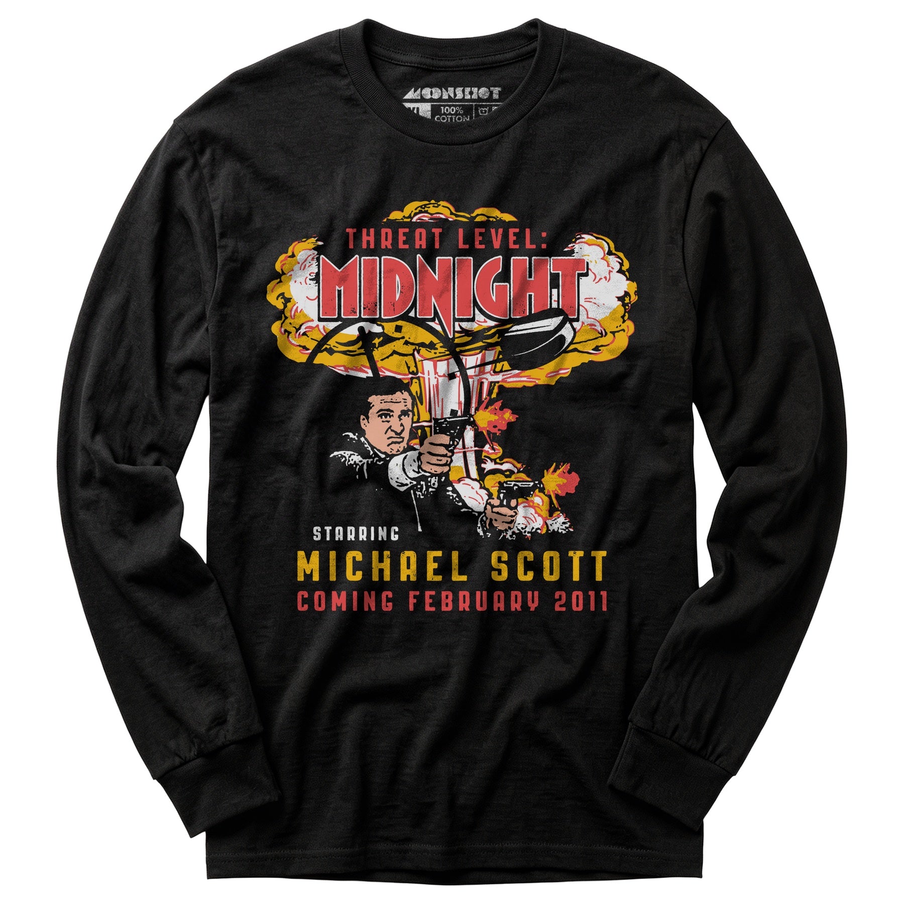 Threat Level Midnight - Long Sleeve T-Shirt