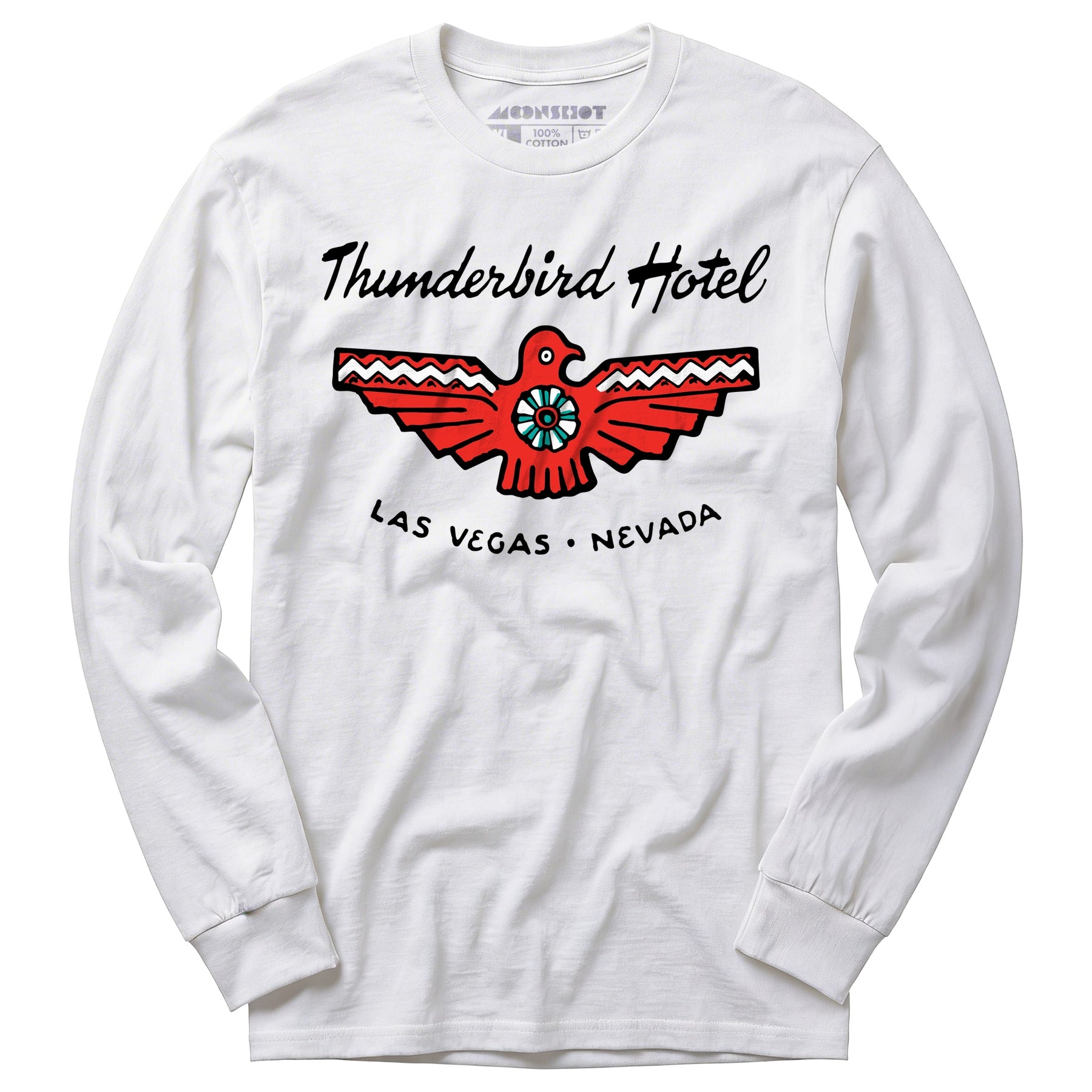 Thunderbird Hotel v6 - Vintage Las Vegas - Long Sleeve T-Shirt