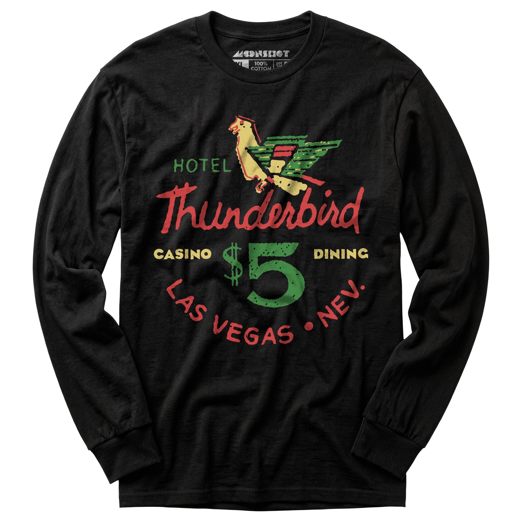 Thunderbird Hotel - Vintage Las Vegas - Long Sleeve T-Shirt