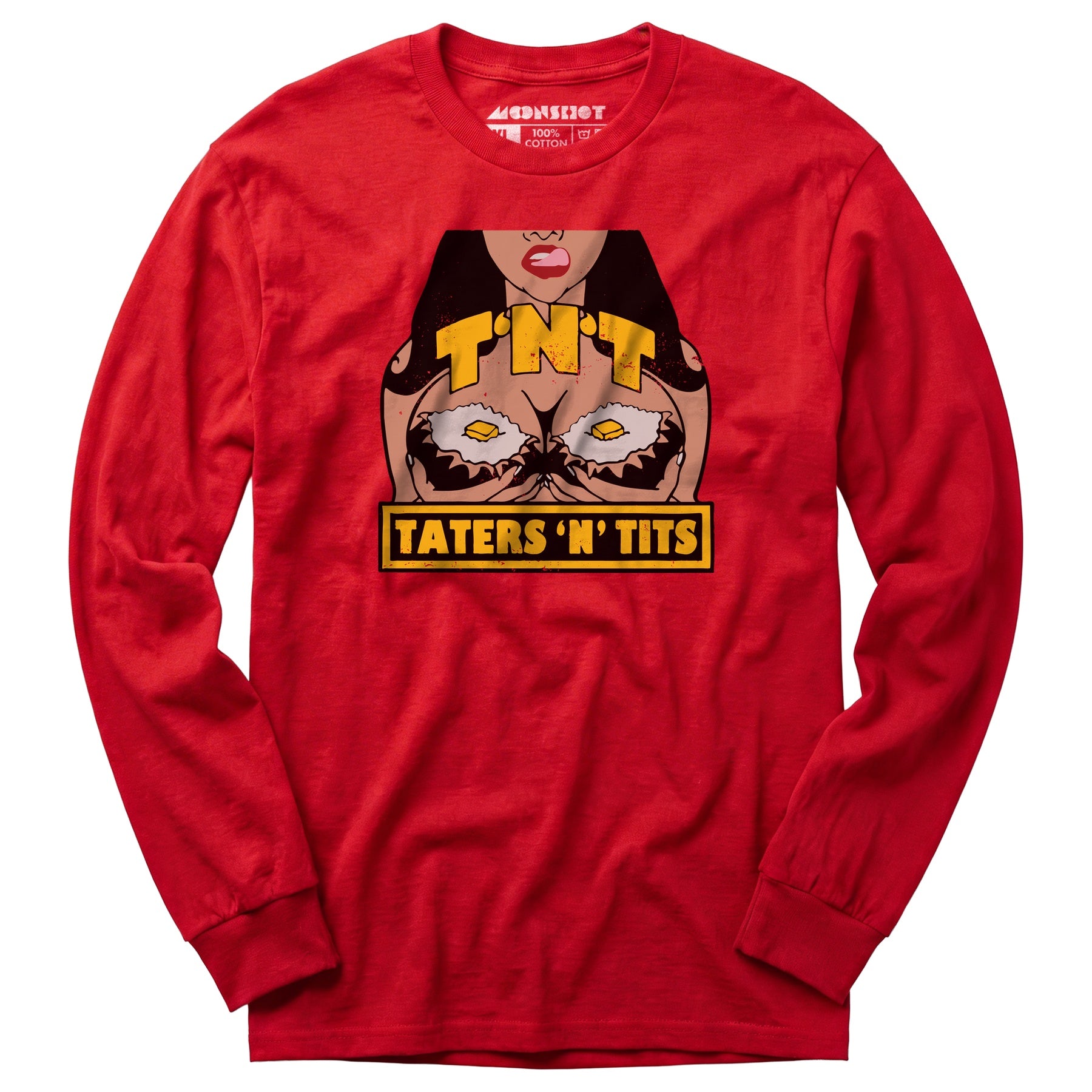 TNT Taters 'n Tits - Long Sleeve T-Shirt