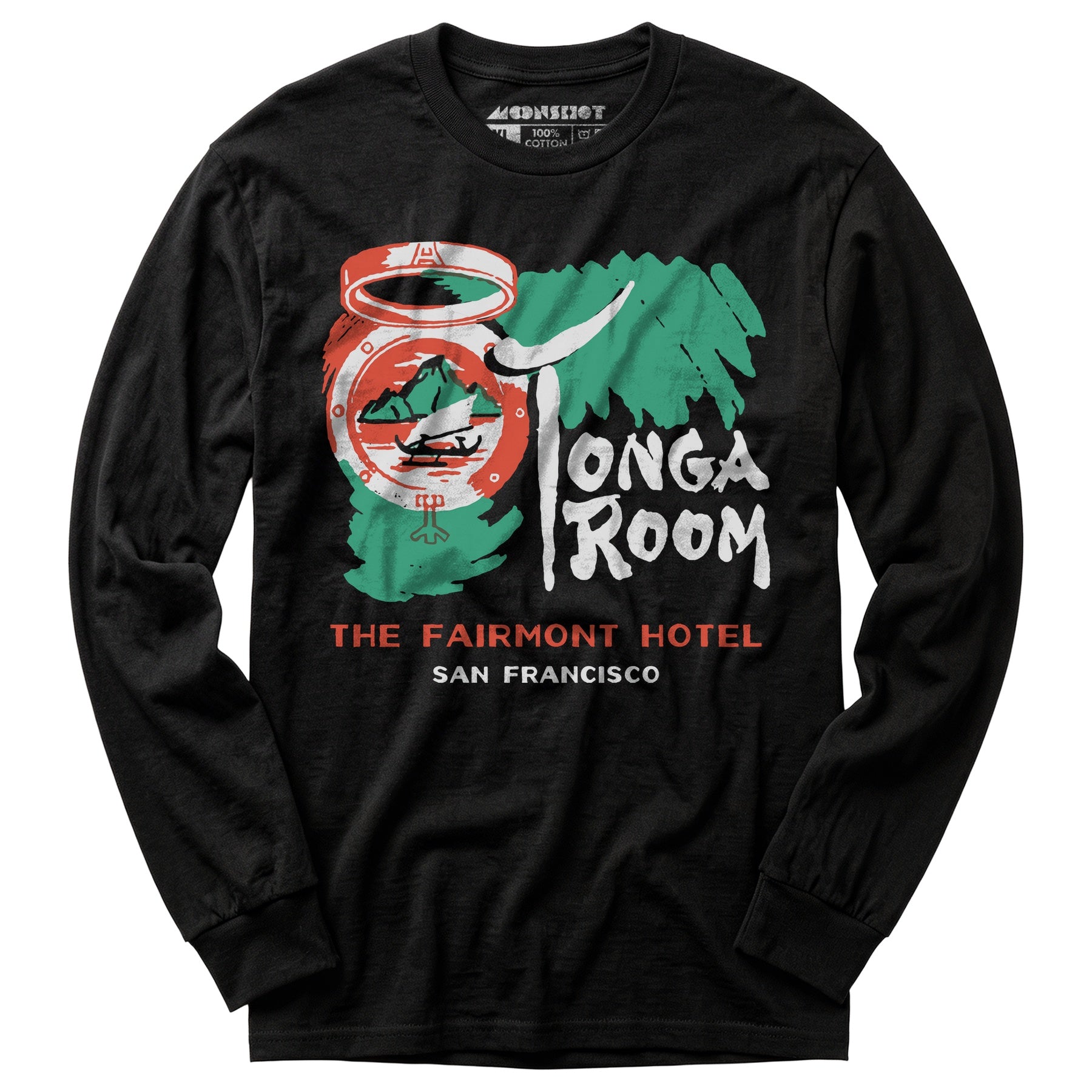 Tonga Room - San Francisco, CA - Vintage Tiki Bar - Long Sleeve T-Shirt